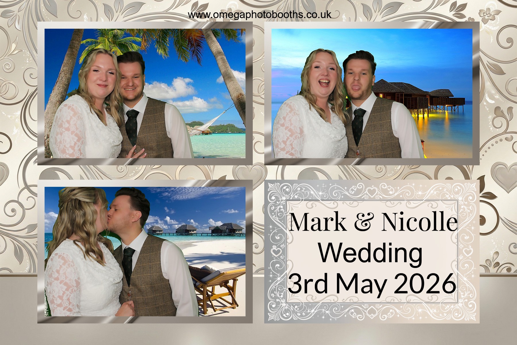 Mark & Nicolles Wedding | View more photos from the event at gallery.omegaphotobooths.co.uk/u/Omega-Photobooths/Mark-Nicolles-Wedding