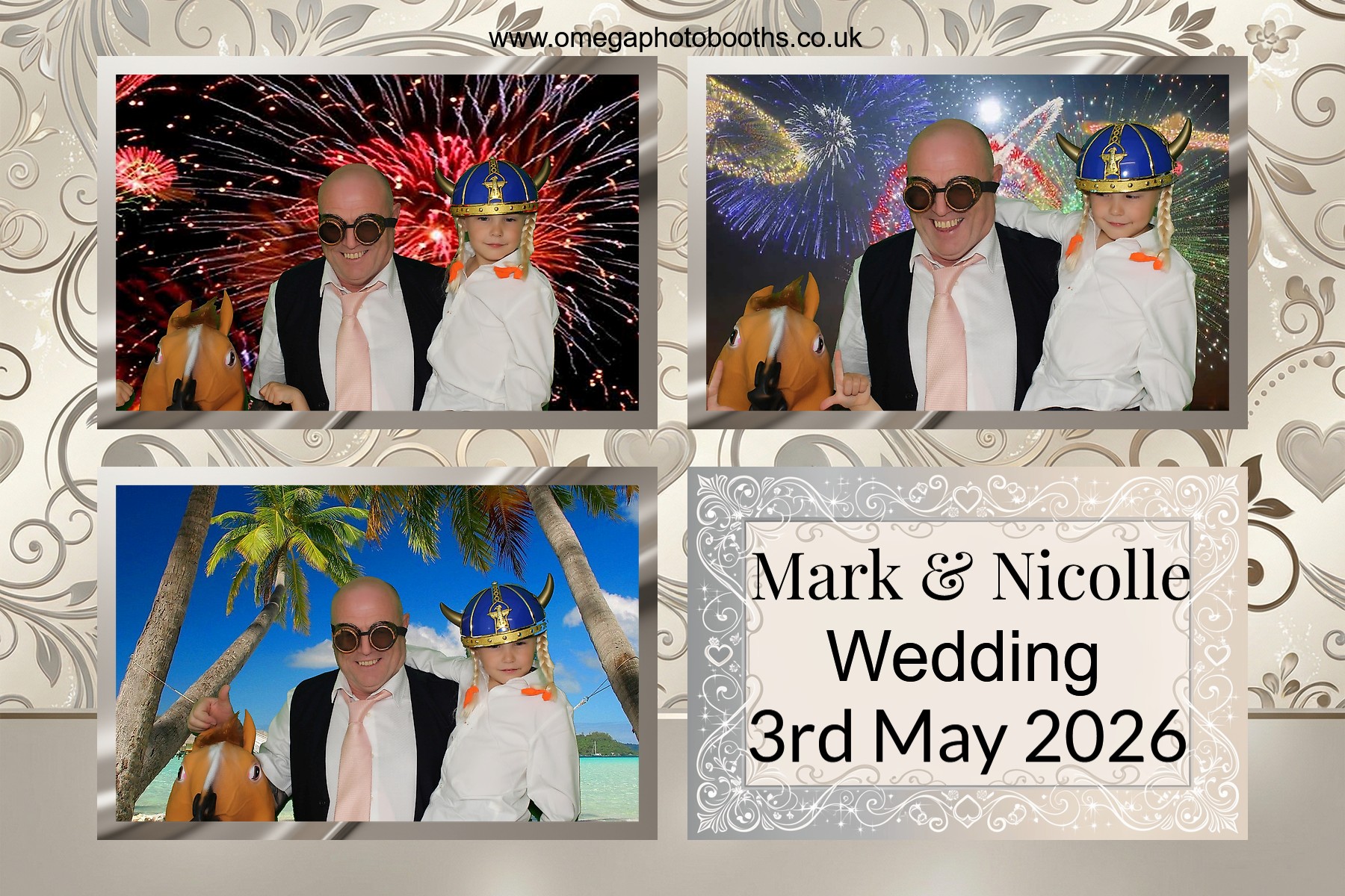 Mark & Nicolles Wedding | View more photos from the event at gallery.omegaphotobooths.co.uk/u/Omega-Photobooths/Mark-Nicolles-Wedding