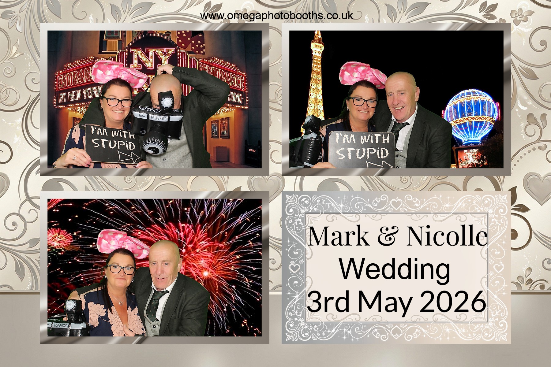 Mark & Nicolles Wedding | View more photos from the event at gallery.omegaphotobooths.co.uk/u/Omega-Photobooths/Mark-Nicolles-Wedding