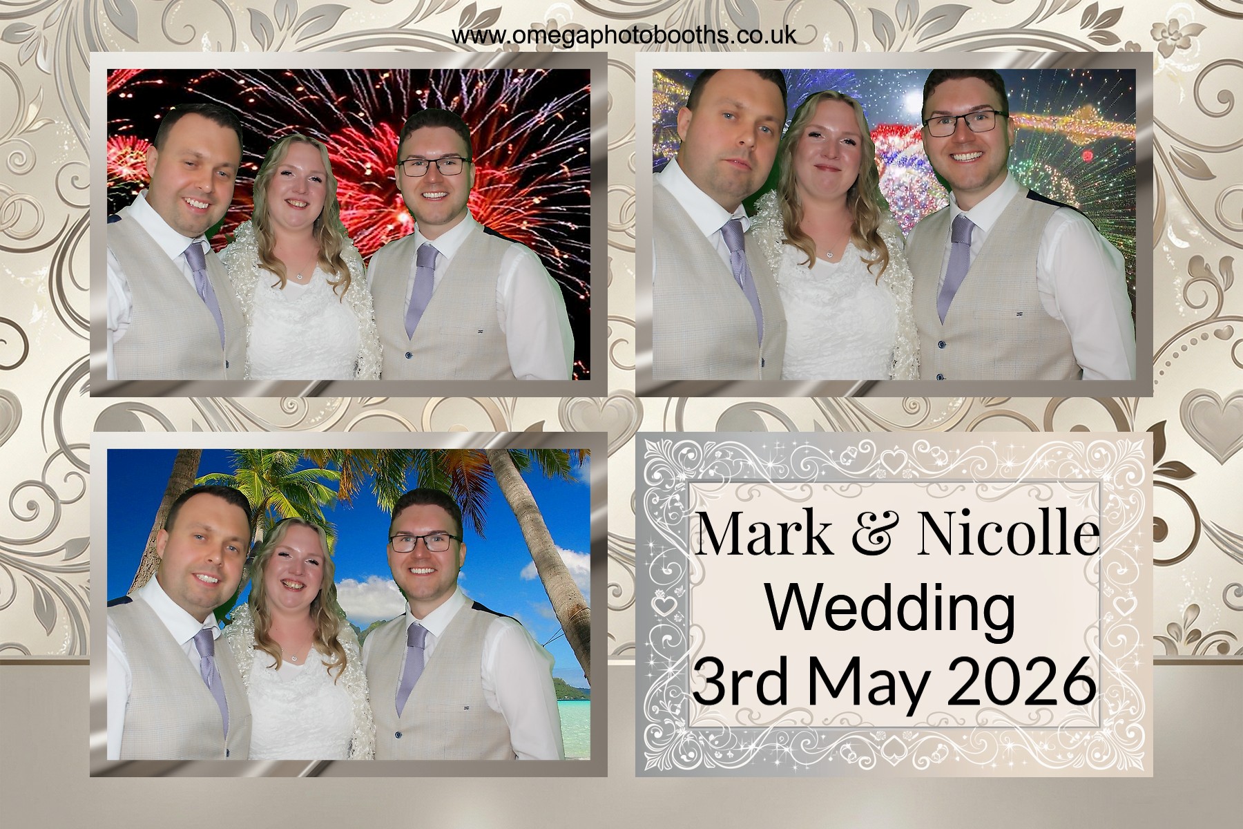 Mark & Nicolles Wedding | View more photos from the event at gallery.omegaphotobooths.co.uk/u/Omega-Photobooths/Mark-Nicolles-Wedding