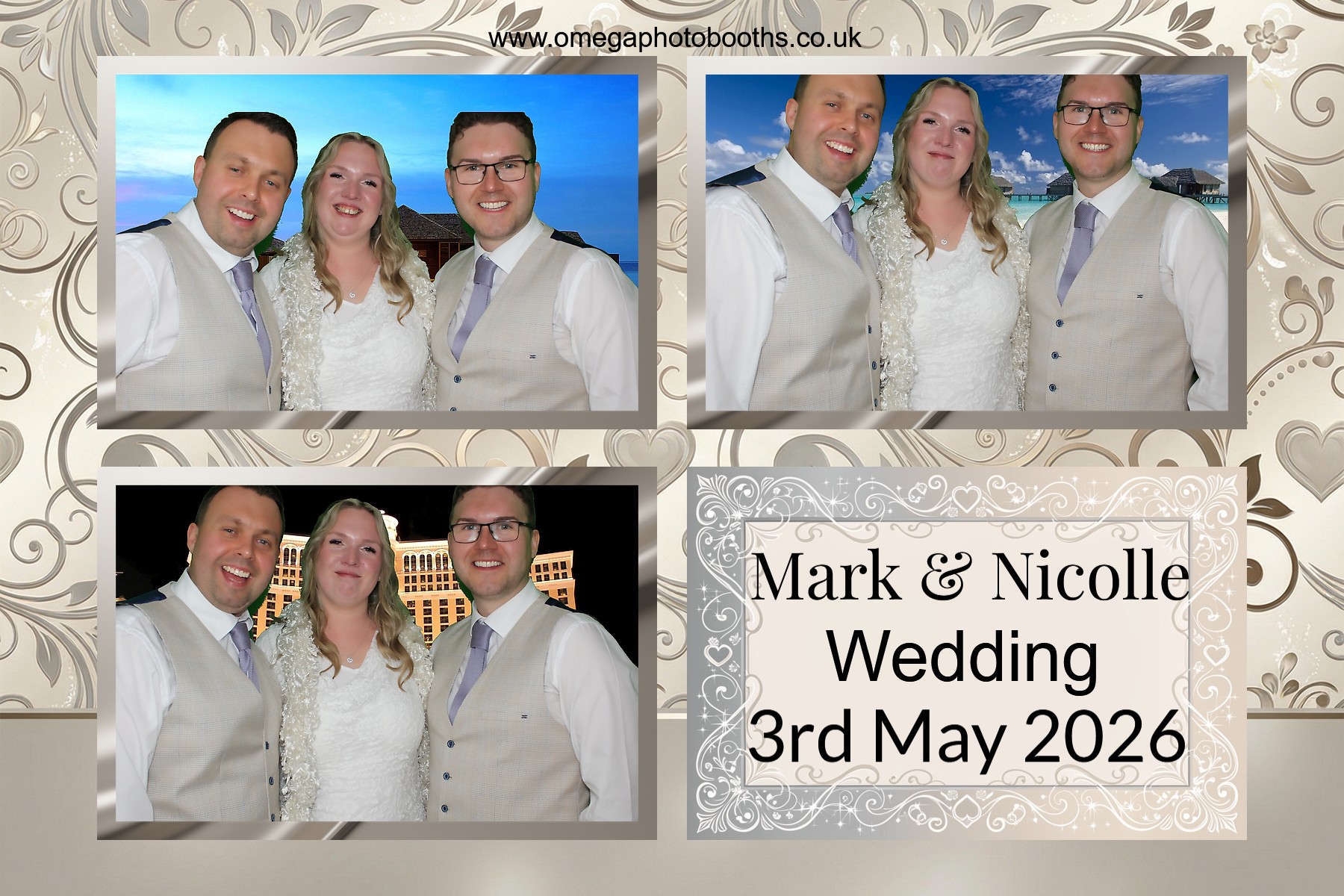 Mark & Nicolles Wedding | View more photos from the event at gallery.omegaphotobooths.co.uk/u/Omega-Photobooths/Mark-Nicolles-Wedding