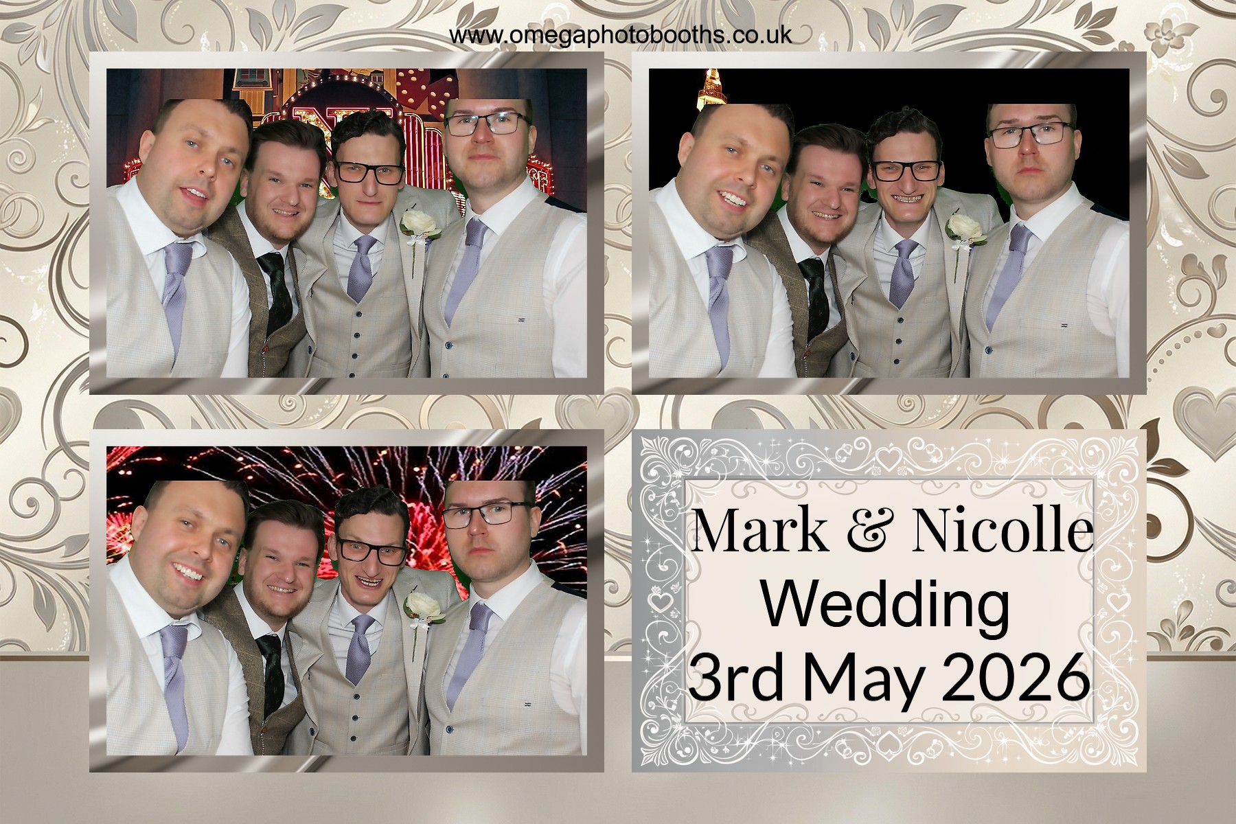 Mark & Nicolles Wedding | View more photos from the event at gallery.omegaphotobooths.co.uk/u/Omega-Photobooths/Mark-Nicolles-Wedding