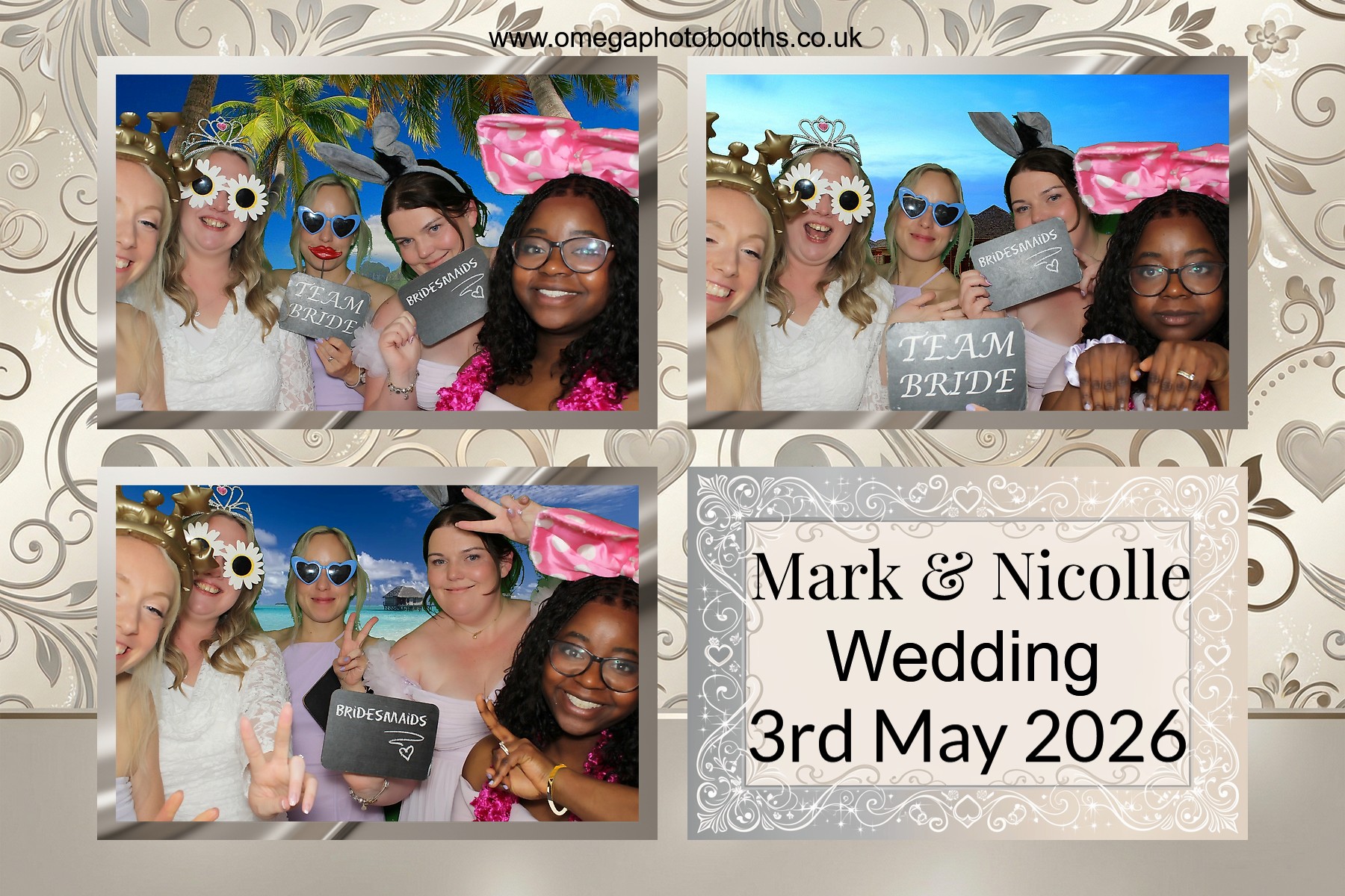 Mark & Nicolles Wedding | View more photos from the event at gallery.omegaphotobooths.co.uk/u/Omega-Photobooths/Mark-Nicolles-Wedding