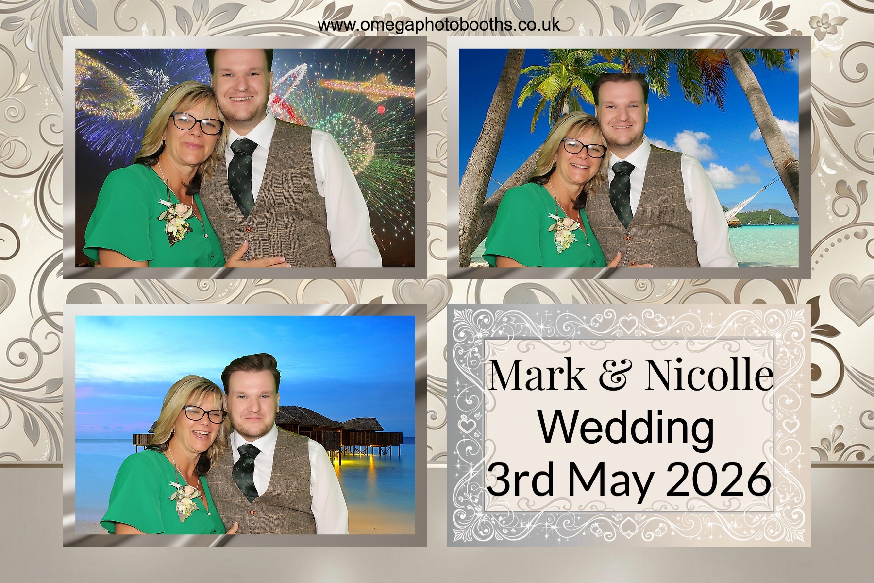 Mark & Nicolles Wedding | View more photos from the event at gallery.omegaphotobooths.co.uk/u/Omega-Photobooths/Mark-Nicolles-Wedding