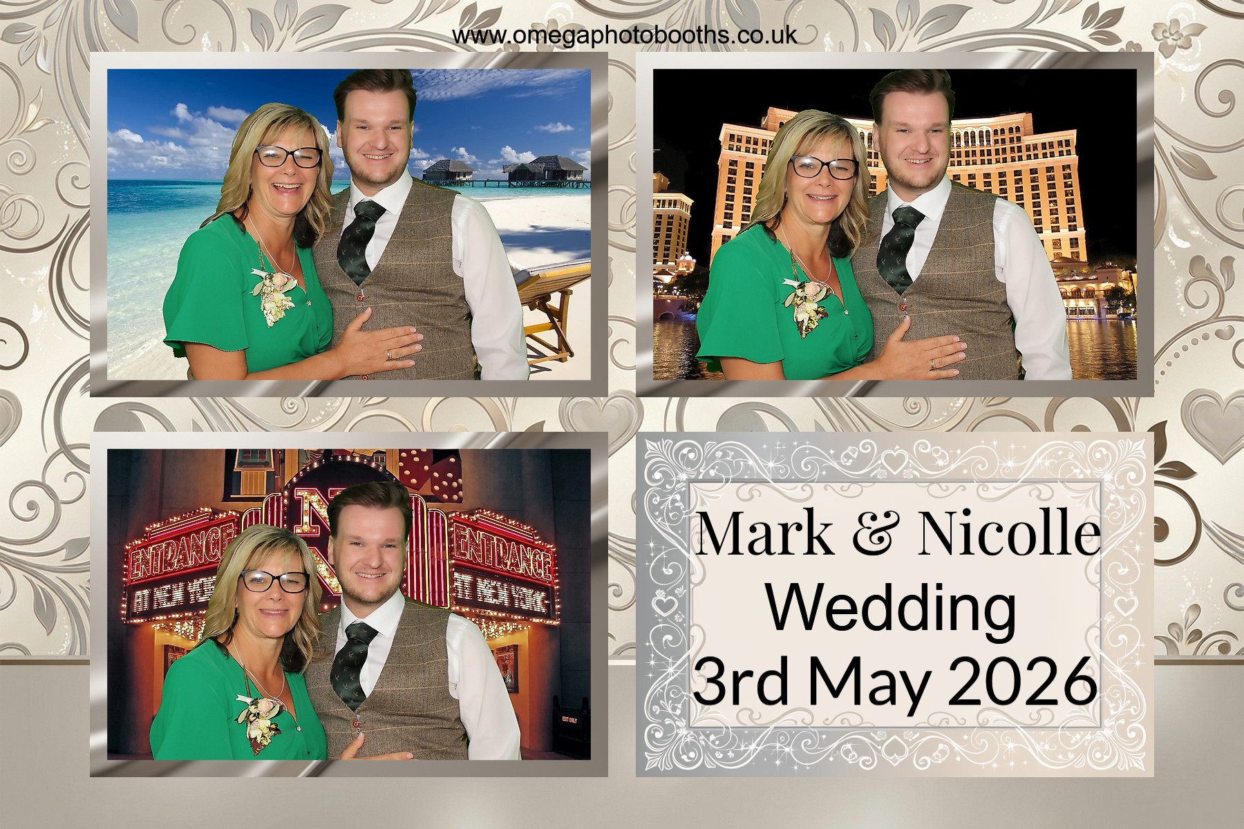 Mark & Nicolles Wedding | View more photos from the event at gallery.omegaphotobooths.co.uk/u/Omega-Photobooths/Mark-Nicolles-Wedding