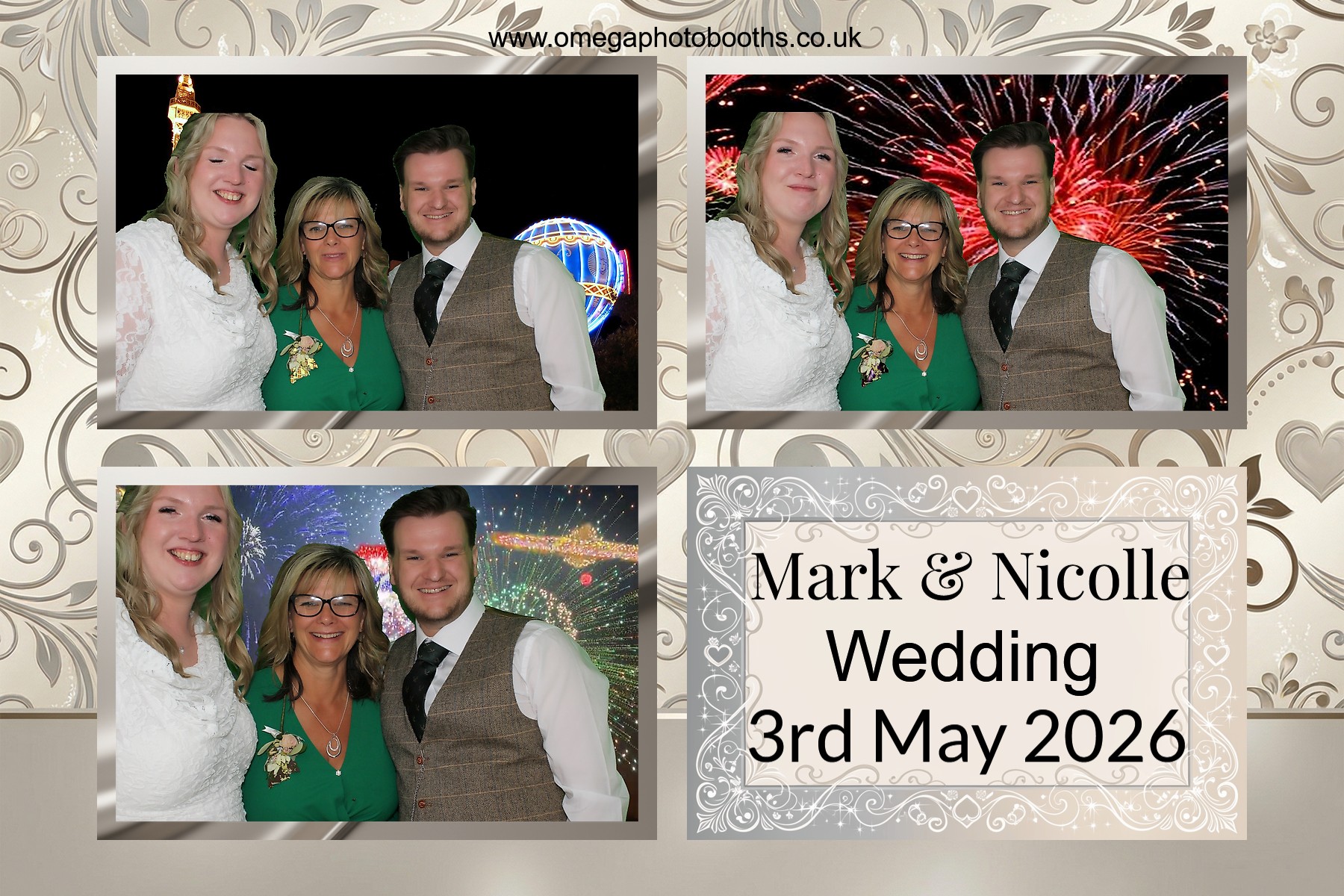 Mark & Nicolles Wedding | View more photos from the event at gallery.omegaphotobooths.co.uk/u/Omega-Photobooths/Mark-Nicolles-Wedding