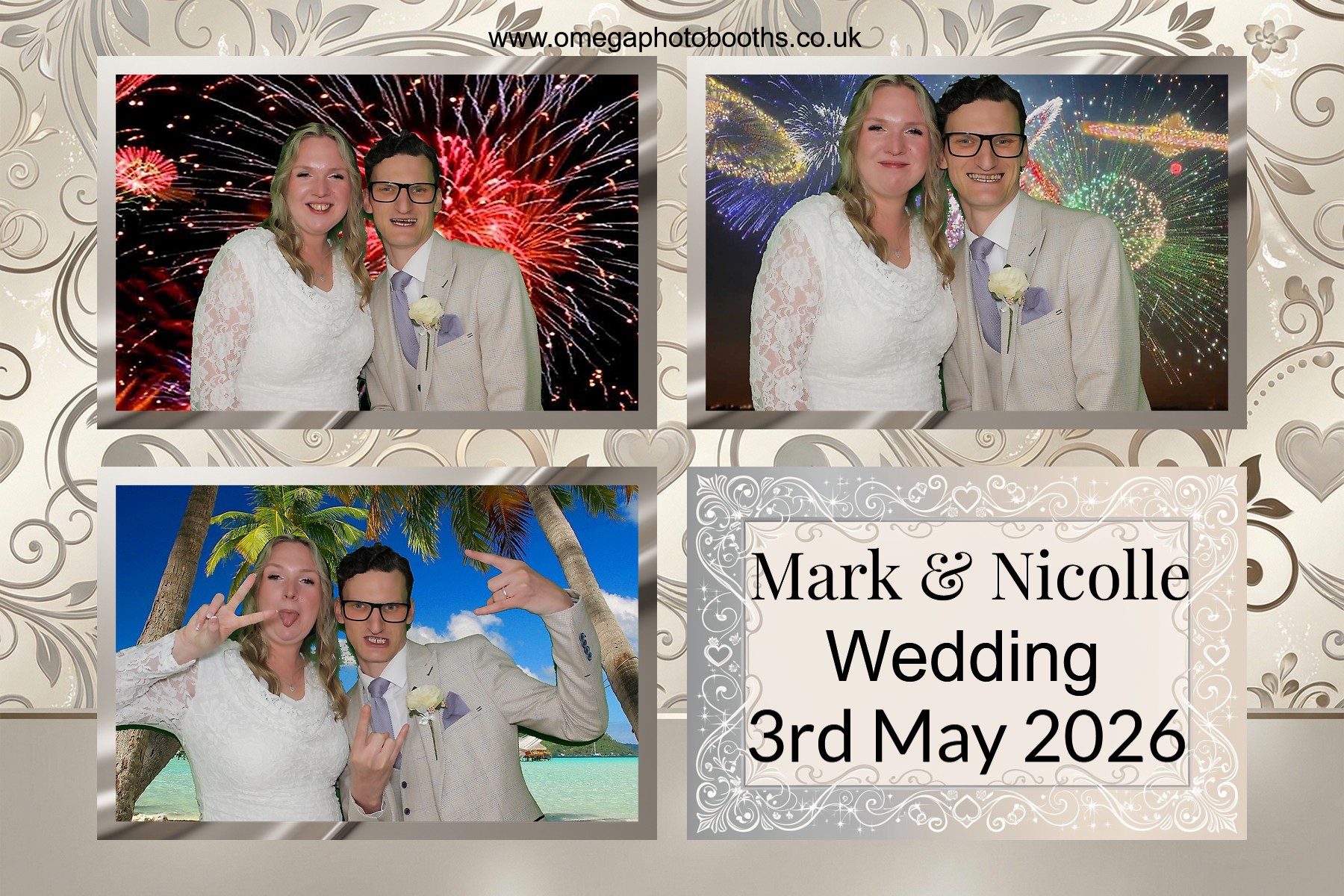 Mark & Nicolles Wedding | View more photos from the event at gallery.omegaphotobooths.co.uk/u/Omega-Photobooths/Mark-Nicolles-Wedding