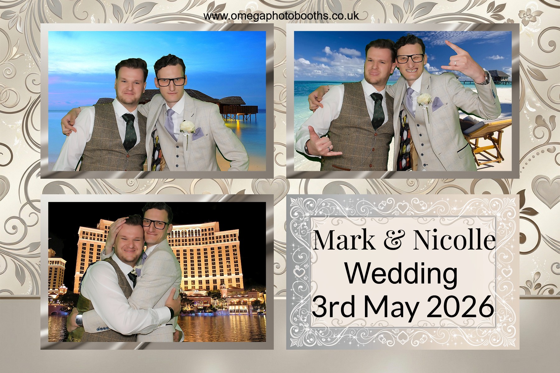 Mark & Nicolles Wedding | View more photos from the event at gallery.omegaphotobooths.co.uk/u/Omega-Photobooths/Mark-Nicolles-Wedding