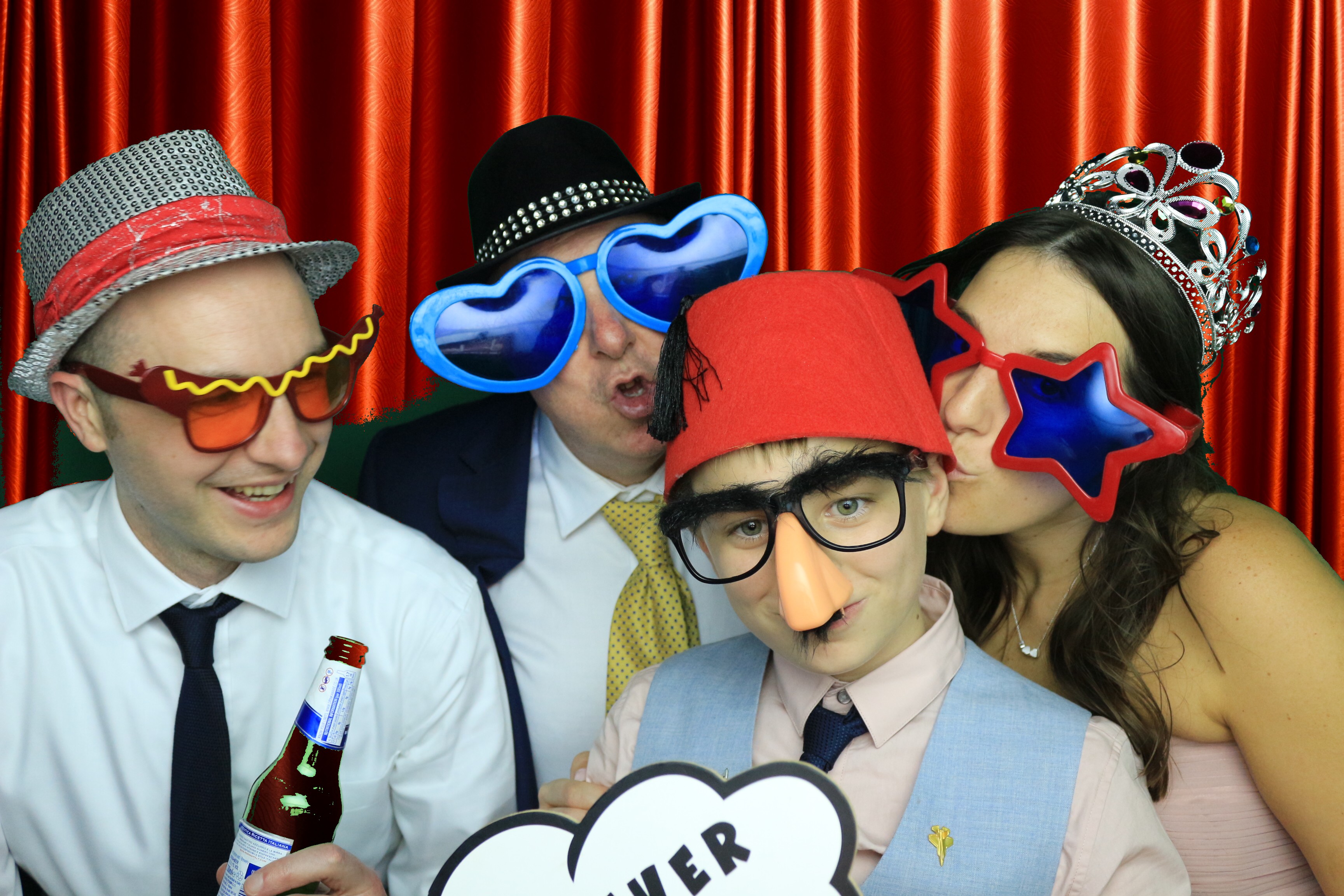 Adam and Kirsten's Wedding - Images | View more photos from the event at gallery.partydelightsphotobooth.co.uk/u/PartyDelightsPhotoBooth/Adam-and-Kirstens-Wedding-Images