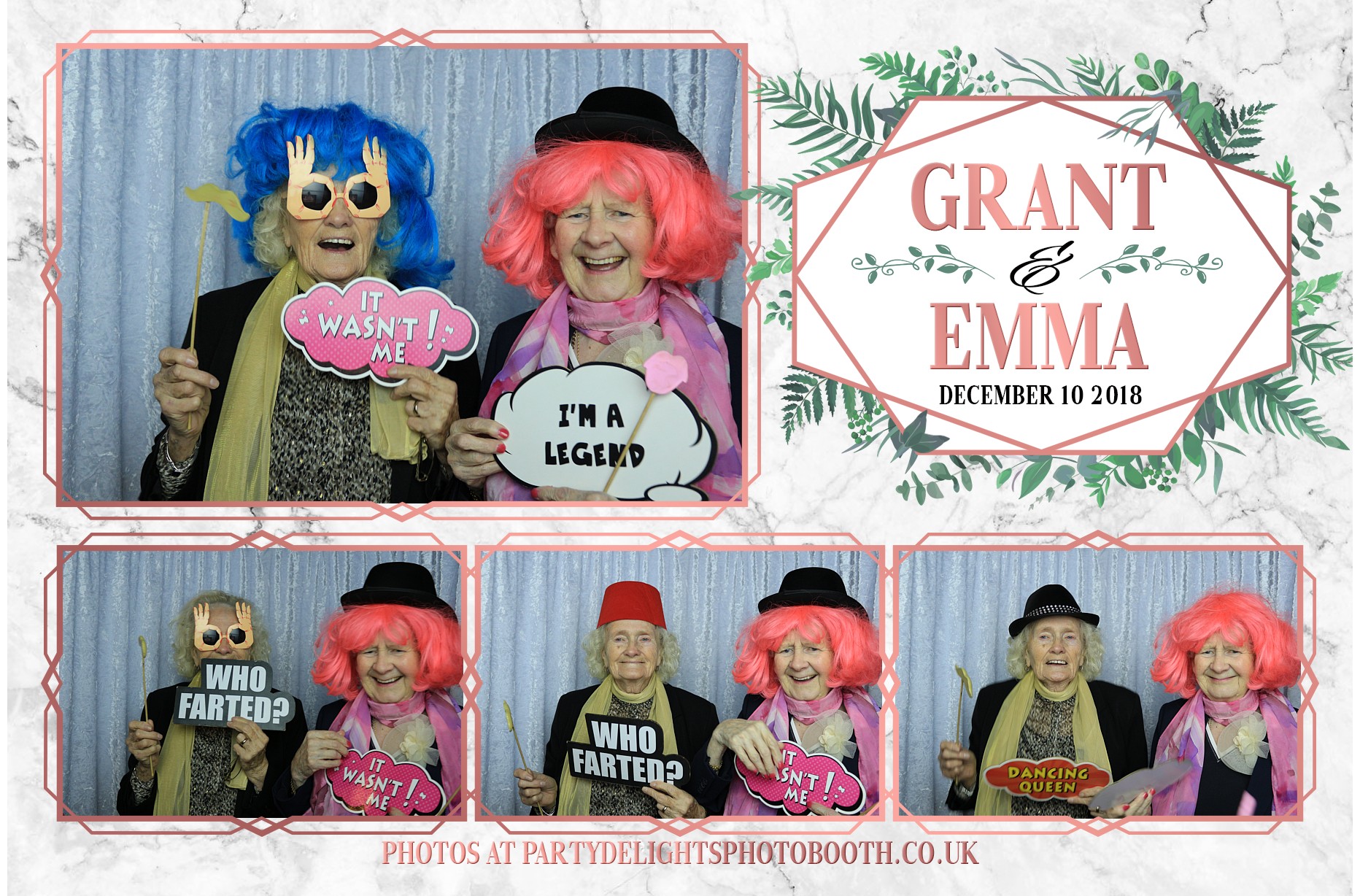 Grant & Emma's Wedding - Prints | View more photos from the event at gallery.partydelightsphotobooth.co.uk/u/PartyDelightsPhotoBooth/Grant-Emmas-Wedding-Prints