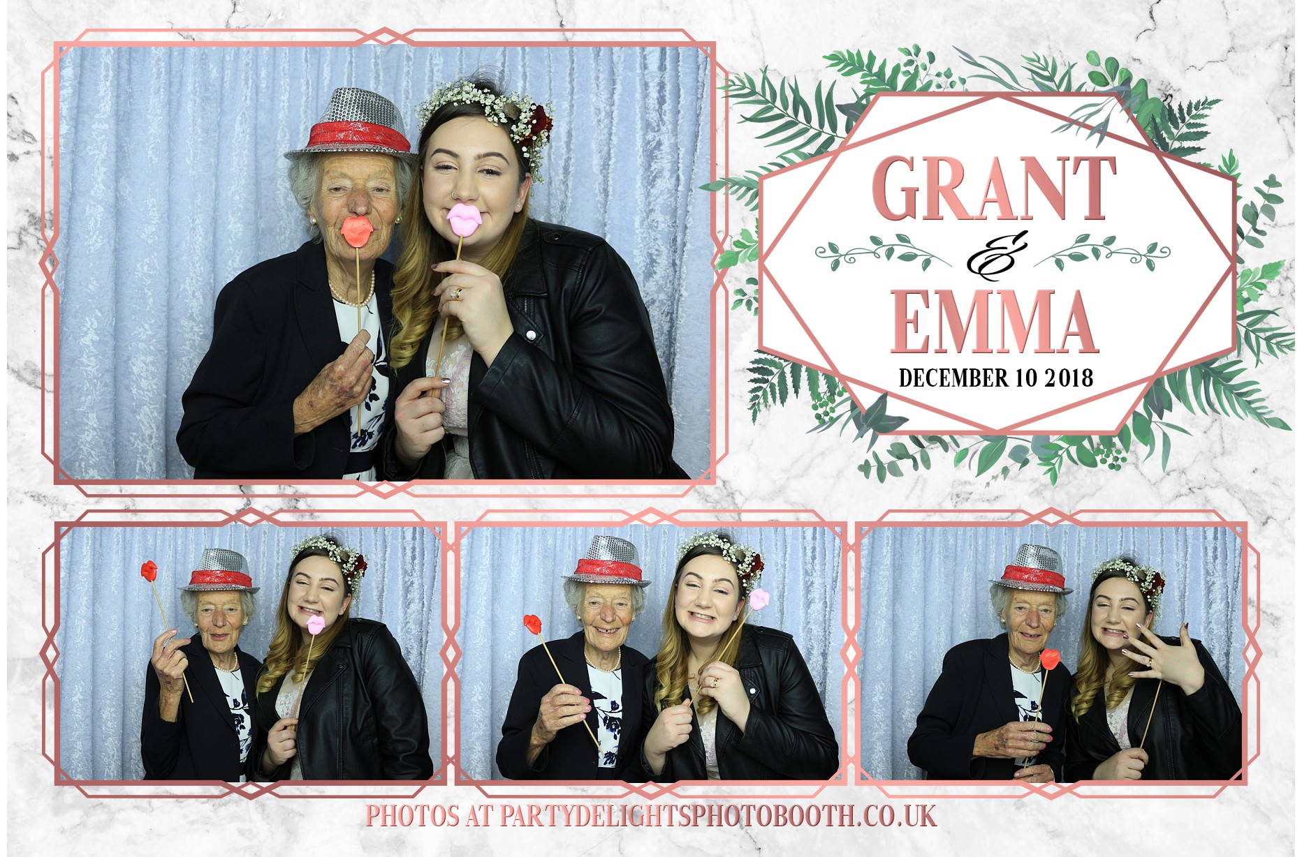 Grant & Emma's Wedding - Prints | View more photos from the event at gallery.partydelightsphotobooth.co.uk/u/PartyDelightsPhotoBooth/Grant-Emmas-Wedding-Prints