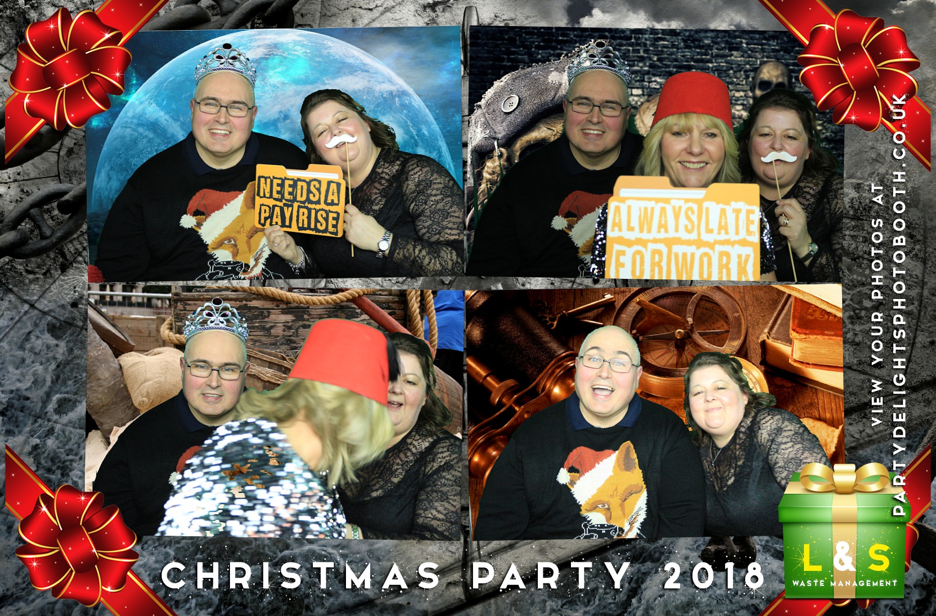 L&S Waste Christmas Party 2018 - Prints | View more photos from the event at gallery.partydelightsphotobooth.co.uk/u/PartyDelightsPhotoBooth/LS-Waste-Christmas-Party-2018-Prints