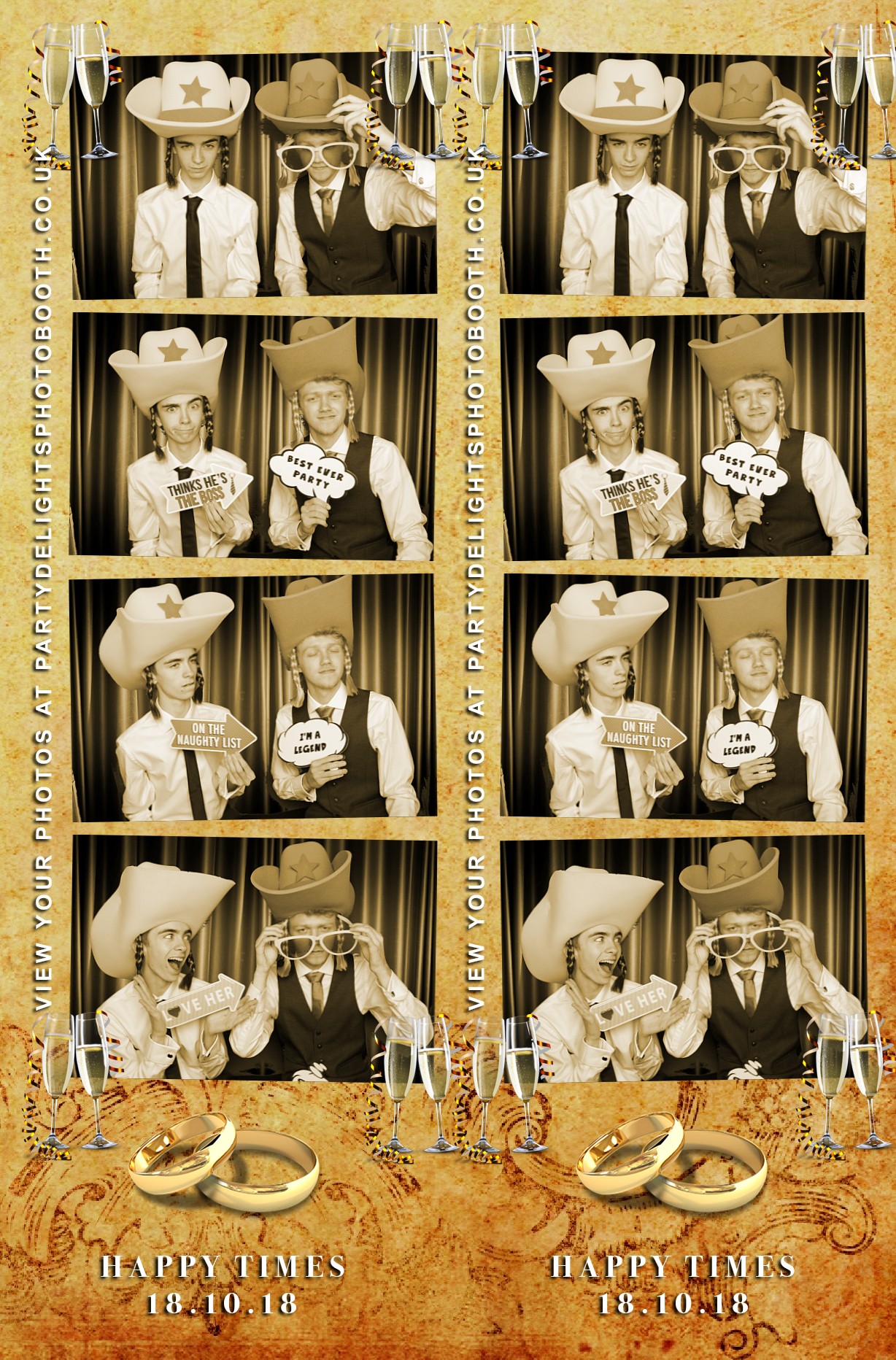 Phil & Jenny's Wedding - Prints | View more photos from the event at gallery.partydelightsphotobooth.co.uk/u/PartyDelightsPhotoBooth/Phil-Jennys-Wedding-Prints