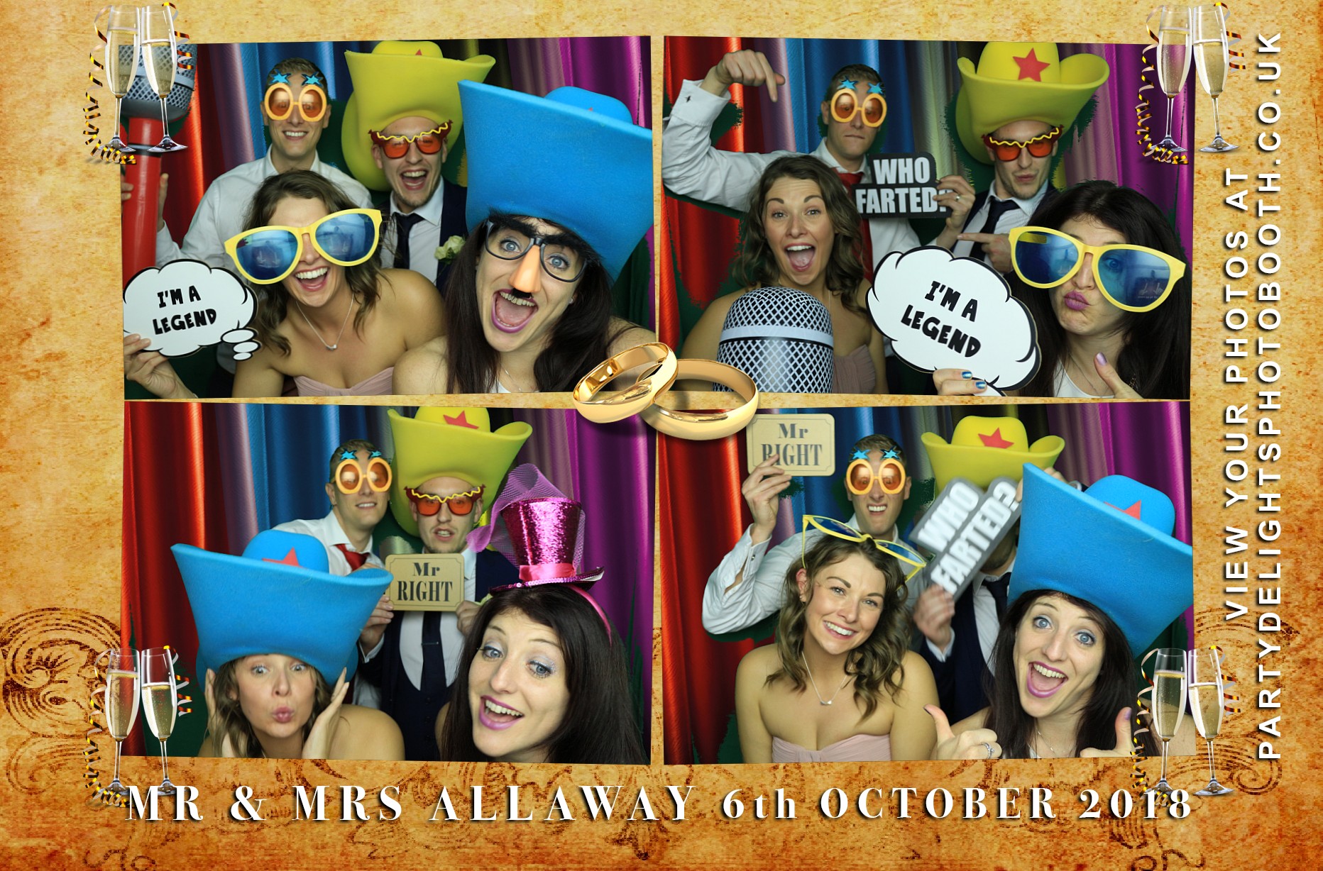 Adam and Kirsten's Wedding - Prints | View more photos from the event at gallery.partydelightsphotobooth.co.uk/u/PartyDelightsPhotoBooth/Adam-and-Kirstens-Wedding-Prints