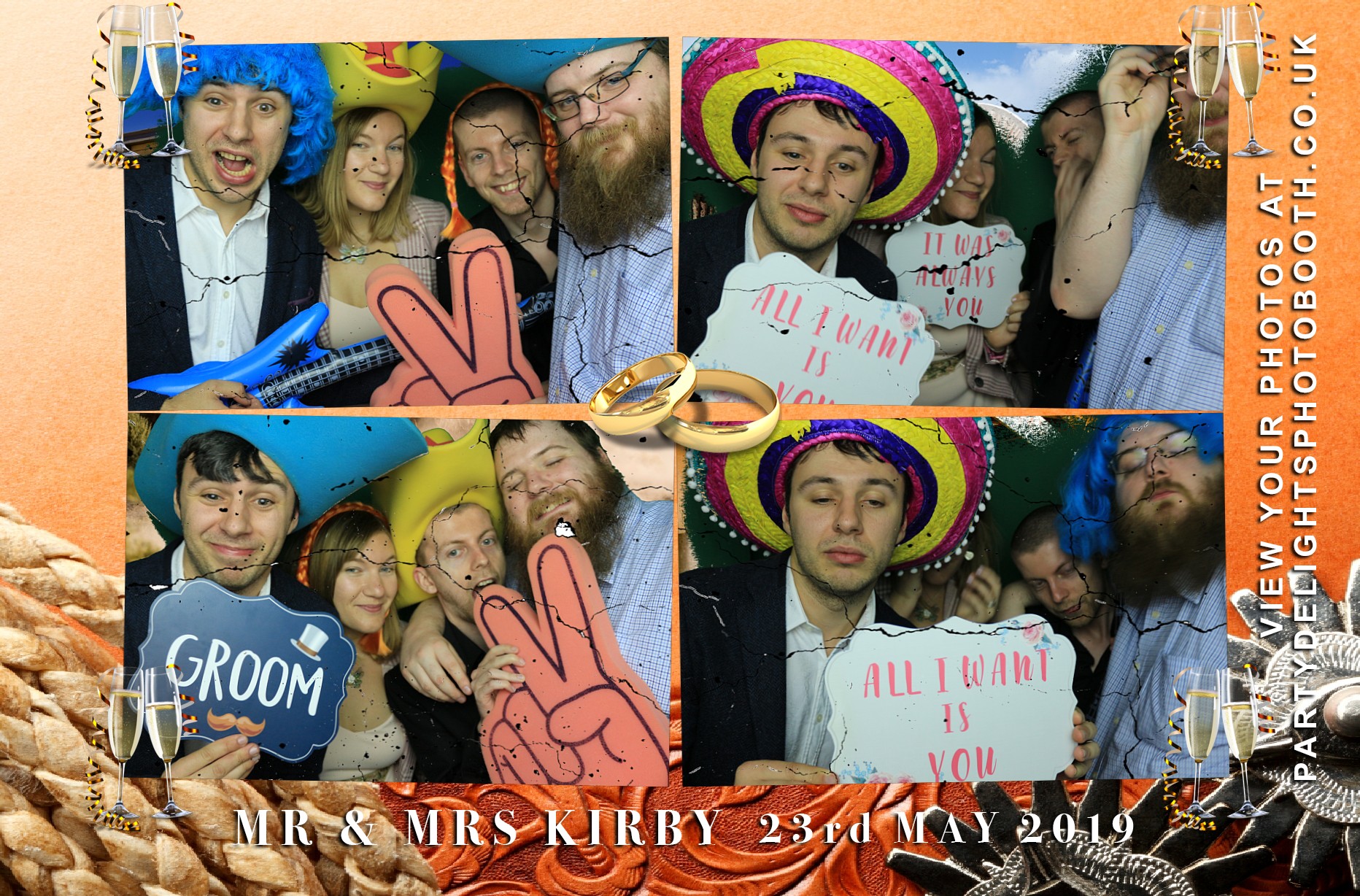 Alex and Jack's wedding - Prints | View more photos from the event at gallery.partydelightsphotobooth.co.uk/u/PartyDelightsPhotoBooth/Alex-and-Jacks-wedding-Prints