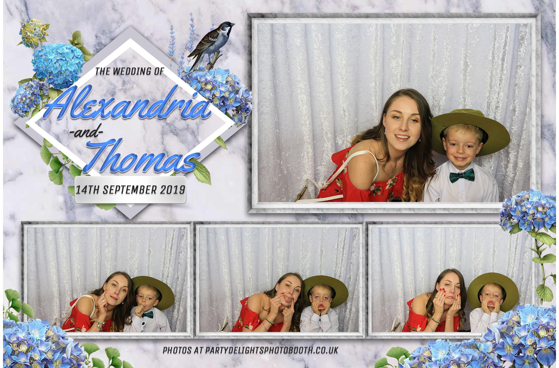 Alexandria & Thomas's Wedding - Prints | View more photos from the event at gallery.partydelightsphotobooth.co.uk/u/PartyDelightsPhotoBooth/Alexandria-Thomass-Wedding-Prints