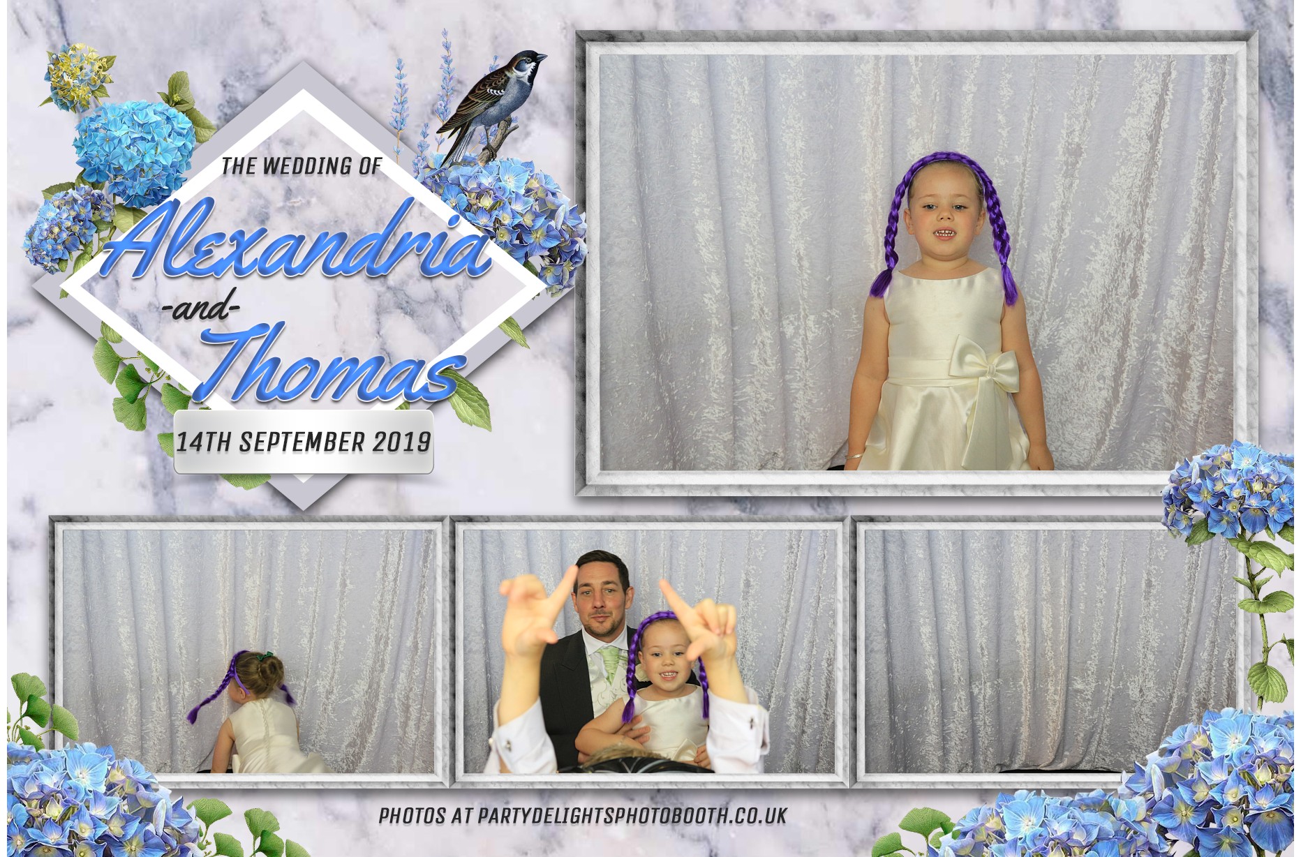 Alexandria & Thomas's Wedding - Prints | View more photos from the event at gallery.partydelightsphotobooth.co.uk/u/PartyDelightsPhotoBooth/Alexandria-Thomass-Wedding-Prints