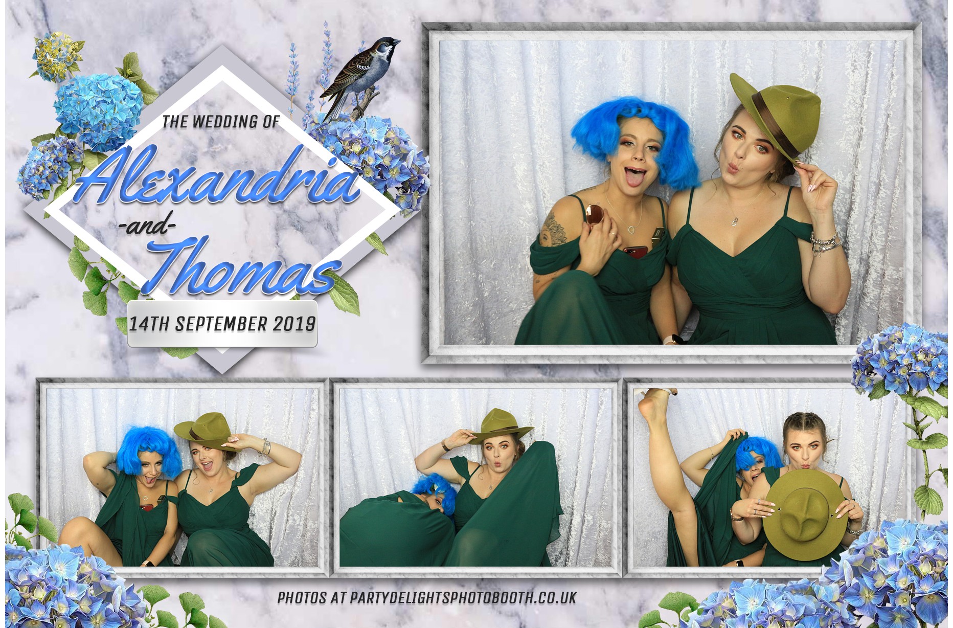 Alexandria & Thomas's Wedding - Prints | View more photos from the event at gallery.partydelightsphotobooth.co.uk/u/PartyDelightsPhotoBooth/Alexandria-Thomass-Wedding-Prints