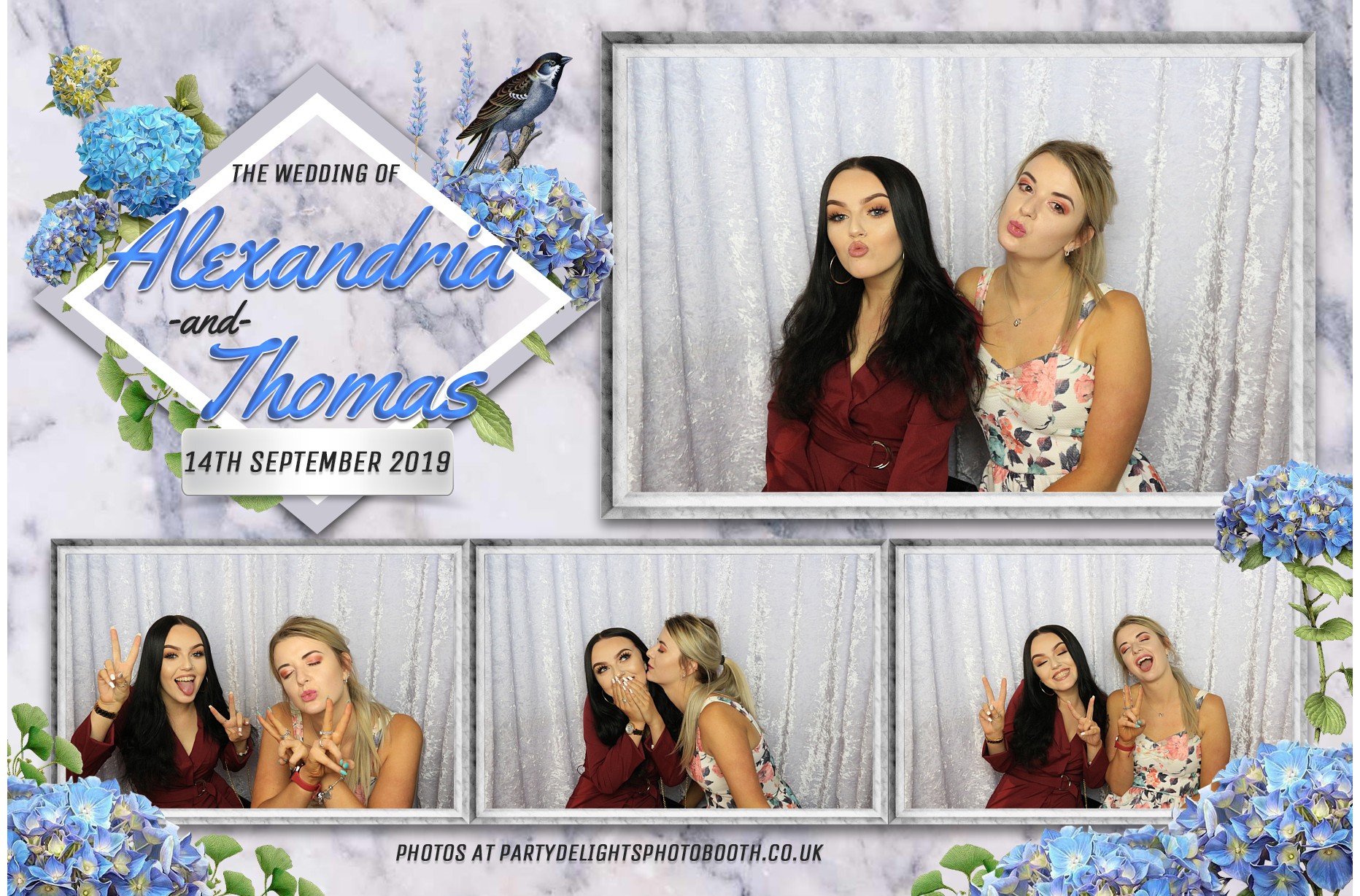 Alexandria & Thomas's Wedding - Prints | View more photos from the event at gallery.partydelightsphotobooth.co.uk/u/PartyDelightsPhotoBooth/Alexandria-Thomass-Wedding-Prints