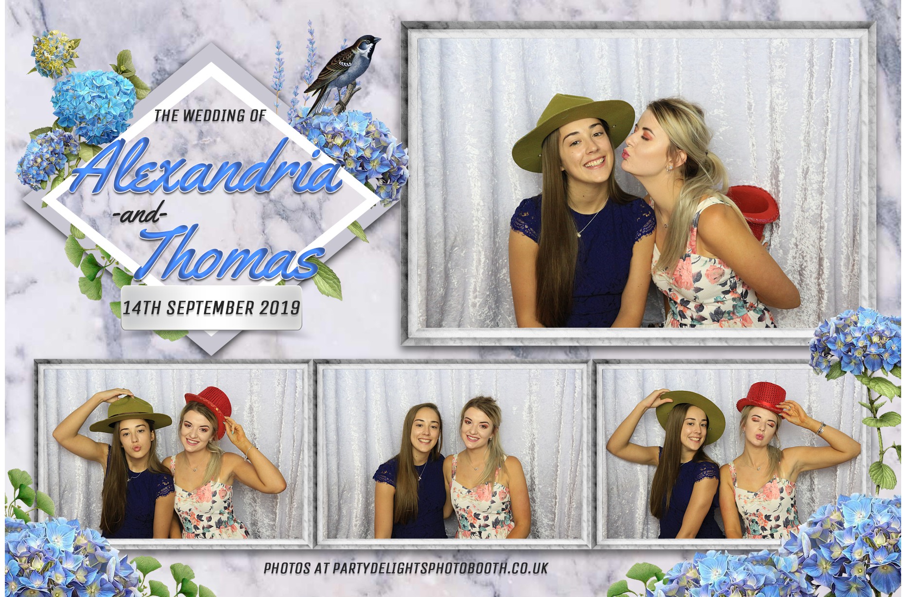 Alexandria & Thomas's Wedding - Prints | View more photos from the event at gallery.partydelightsphotobooth.co.uk/u/PartyDelightsPhotoBooth/Alexandria-Thomass-Wedding-Prints