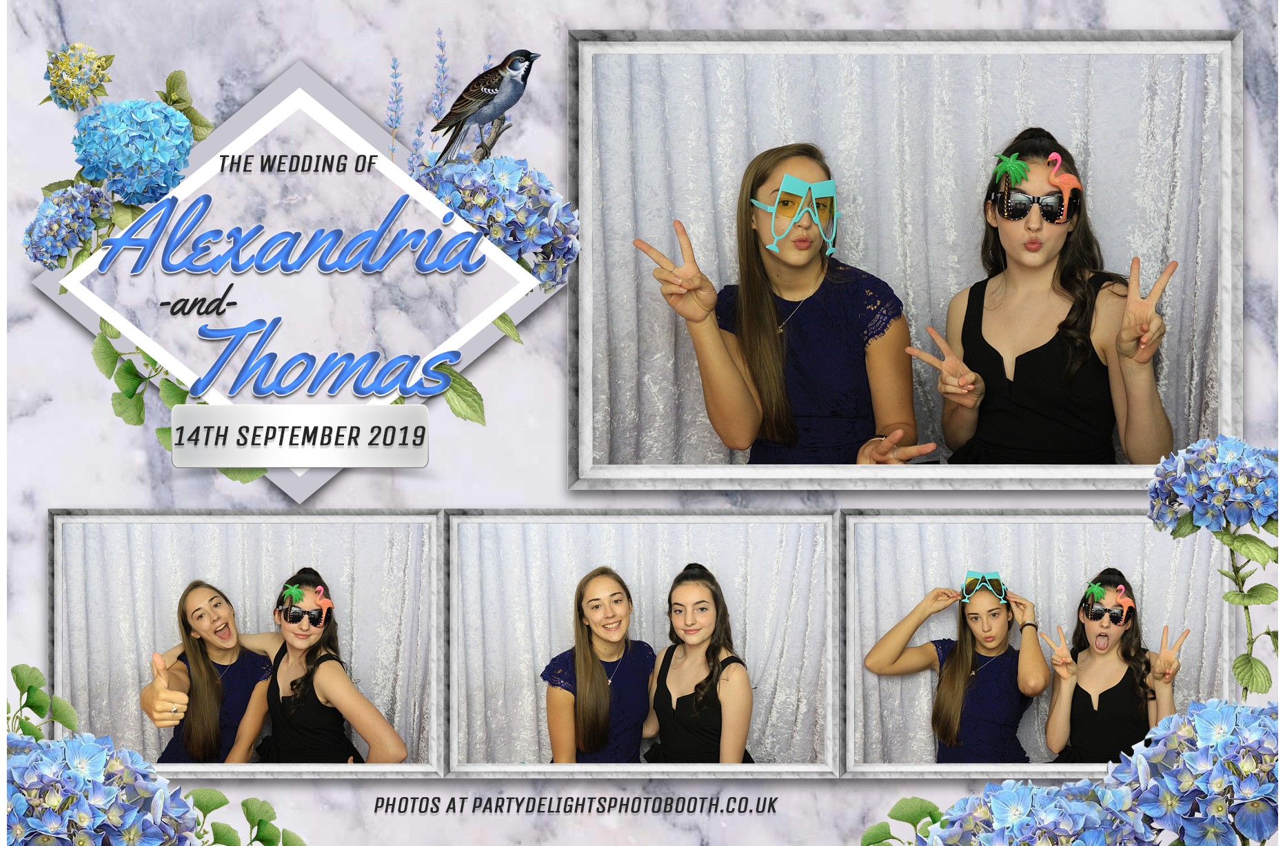 Alexandria & Thomas's Wedding - Prints | View more photos from the event at gallery.partydelightsphotobooth.co.uk/u/PartyDelightsPhotoBooth/Alexandria-Thomass-Wedding-Prints