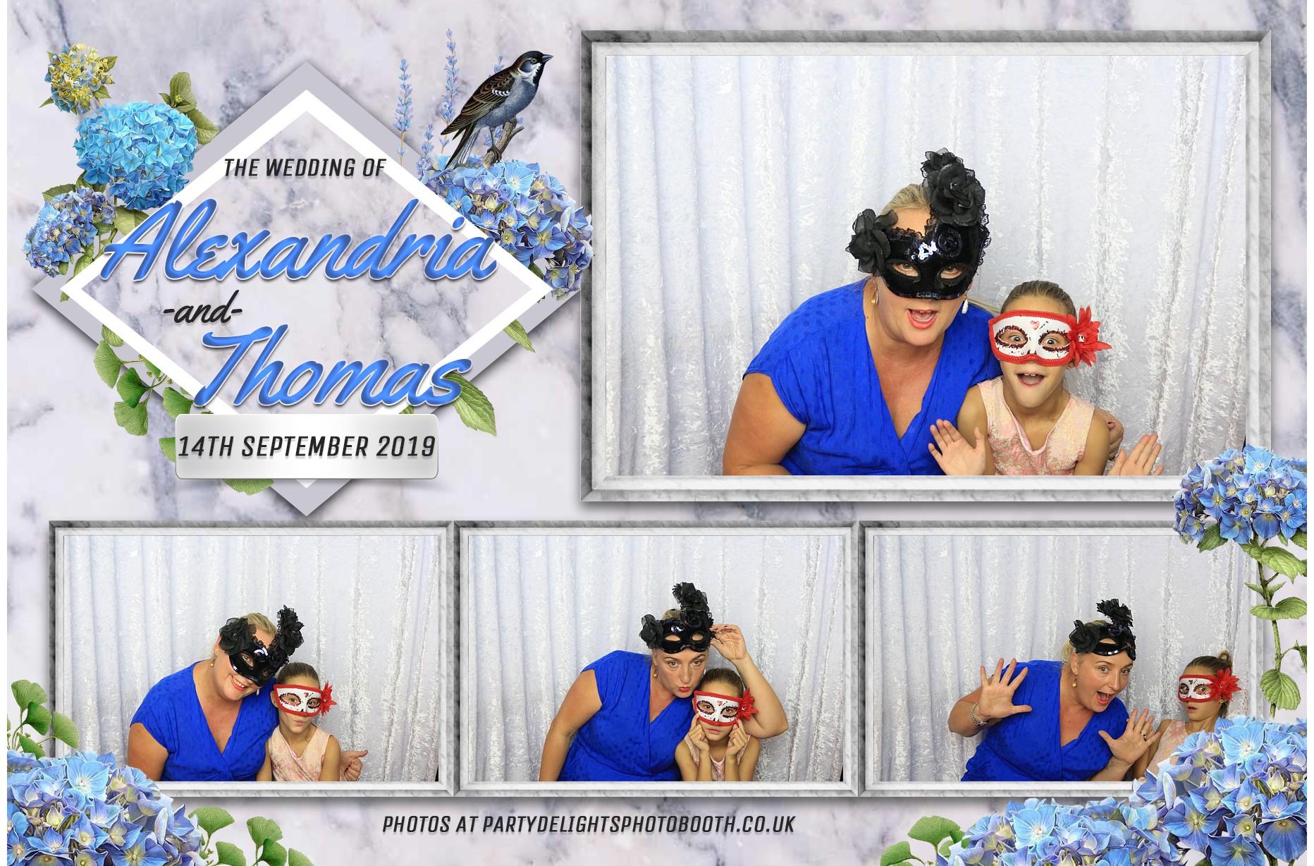 Alexandria & Thomas's Wedding - Prints | View more photos from the event at gallery.partydelightsphotobooth.co.uk/u/PartyDelightsPhotoBooth/Alexandria-Thomass-Wedding-Prints