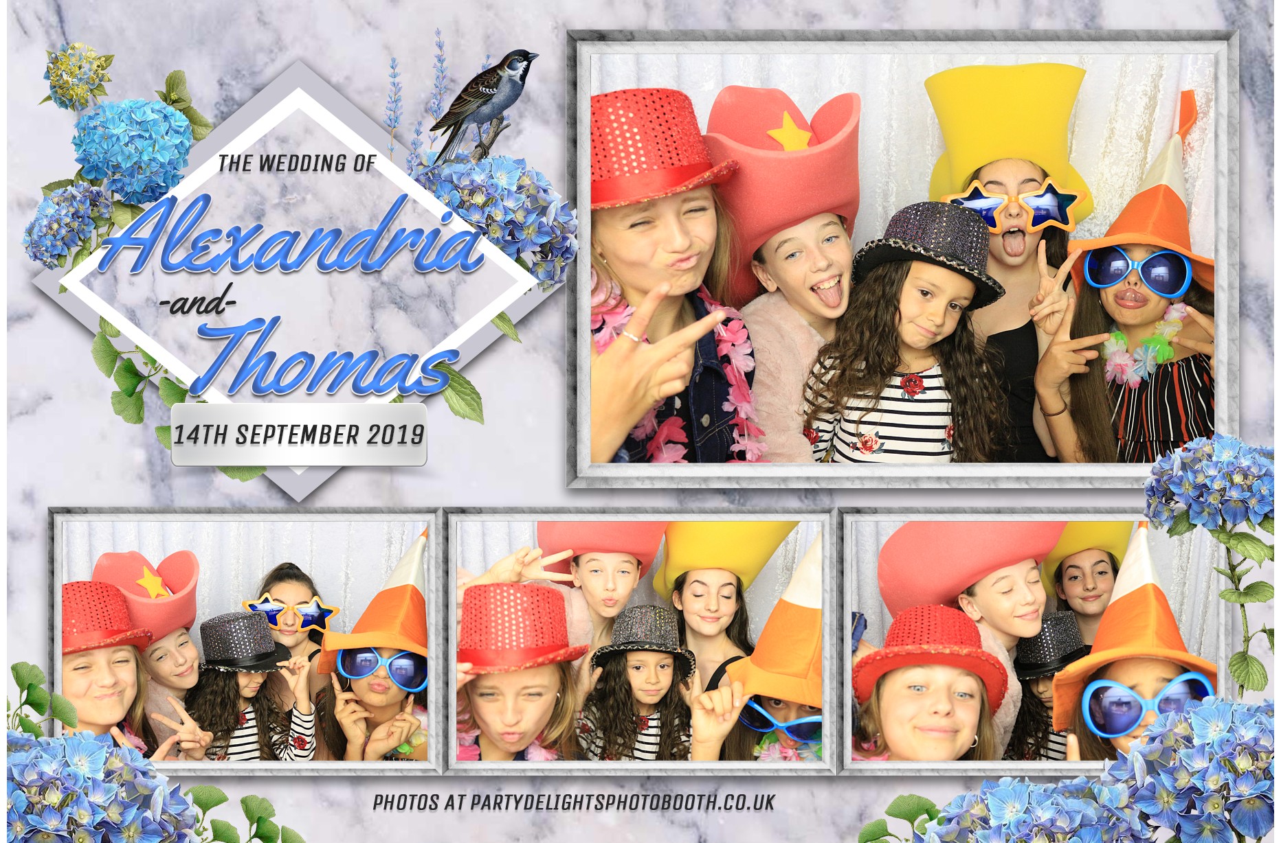 Alexandria & Thomas's Wedding - Prints | View more photos from the event at gallery.partydelightsphotobooth.co.uk/u/PartyDelightsPhotoBooth/Alexandria-Thomass-Wedding-Prints