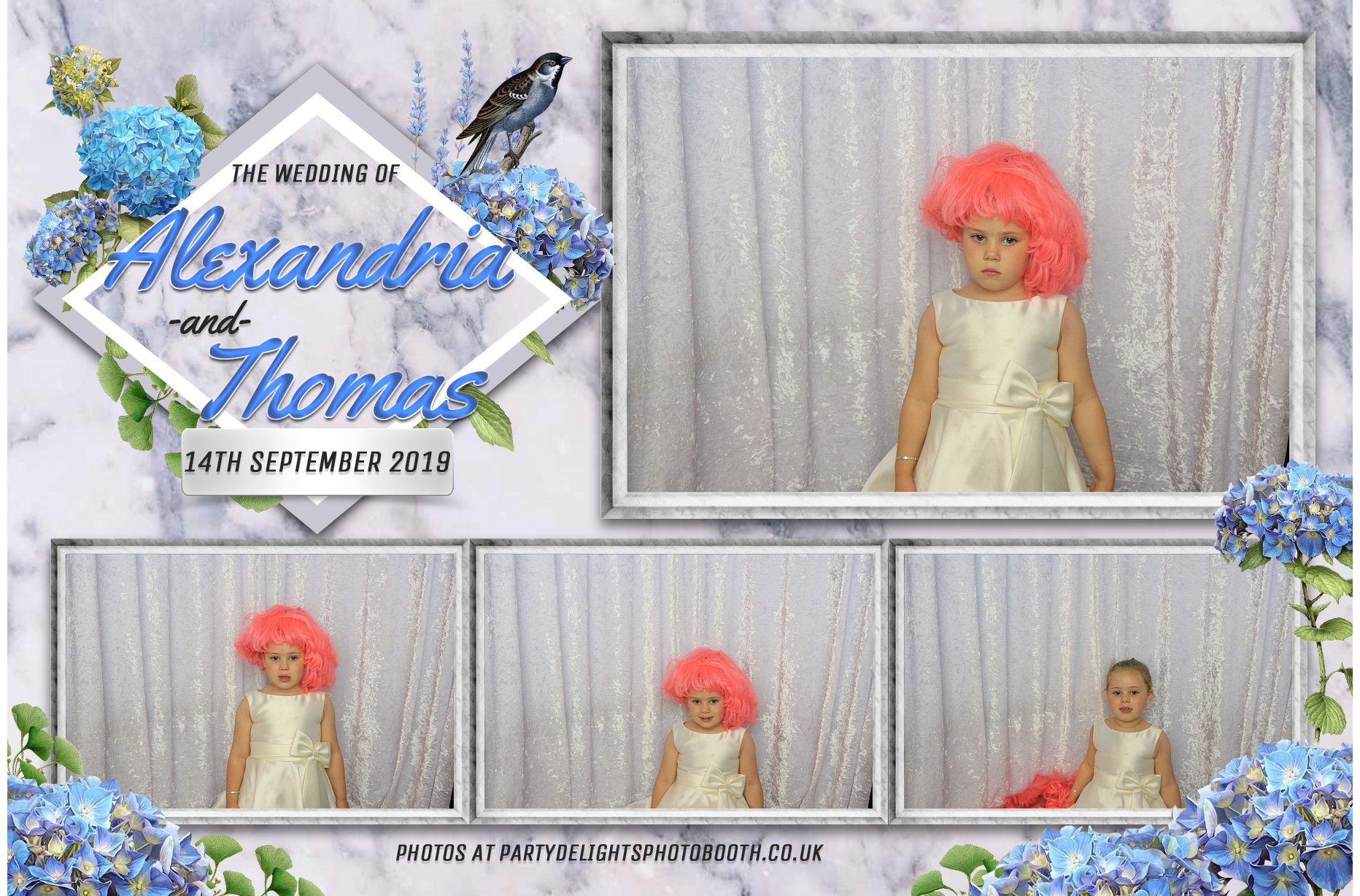 Alexandria & Thomas's Wedding - Prints | View more photos from the event at gallery.partydelightsphotobooth.co.uk/u/PartyDelightsPhotoBooth/Alexandria-Thomass-Wedding-Prints