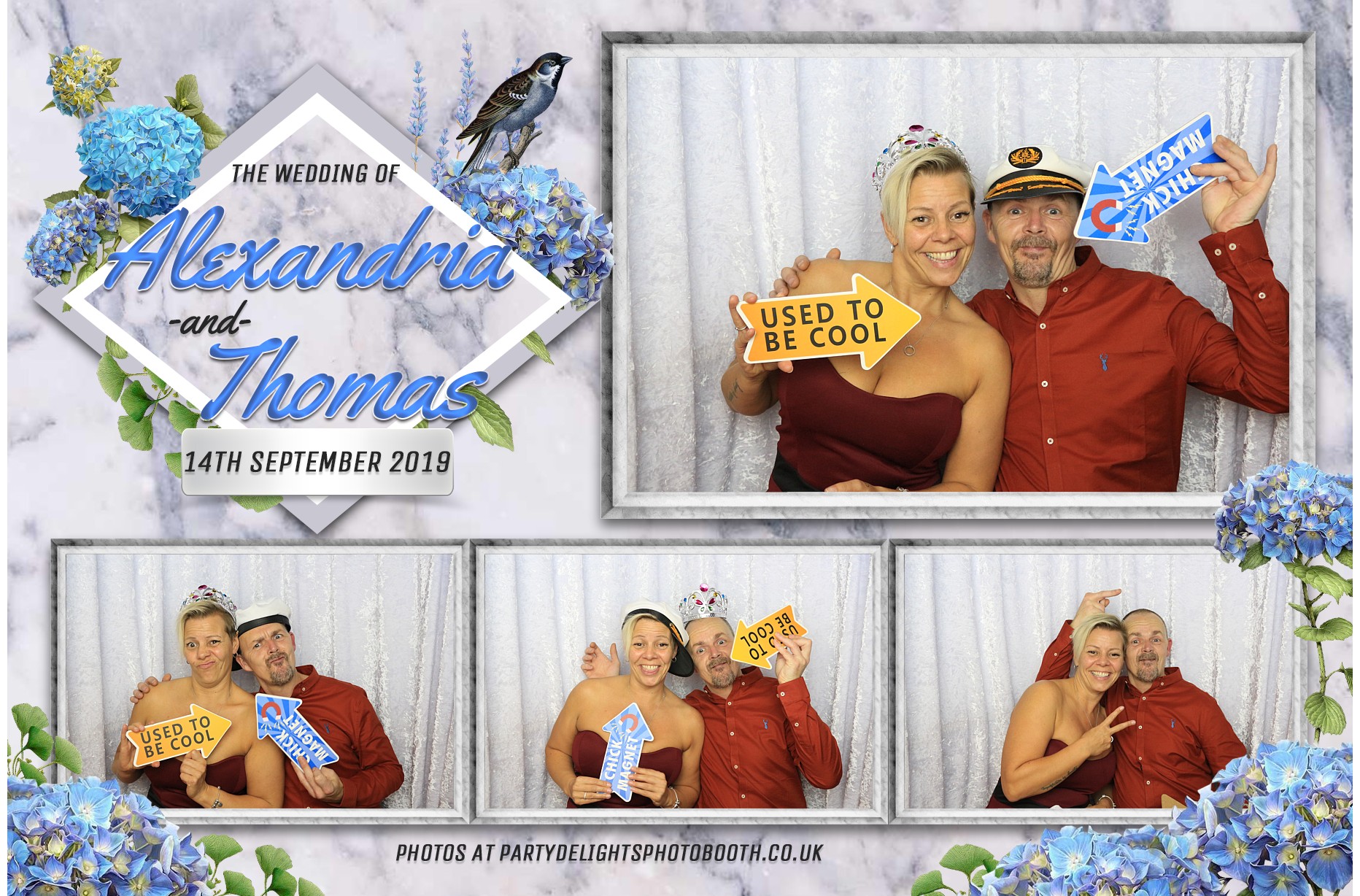 Alexandria & Thomas's Wedding - Prints | View more photos from the event at gallery.partydelightsphotobooth.co.uk/u/PartyDelightsPhotoBooth/Alexandria-Thomass-Wedding-Prints
