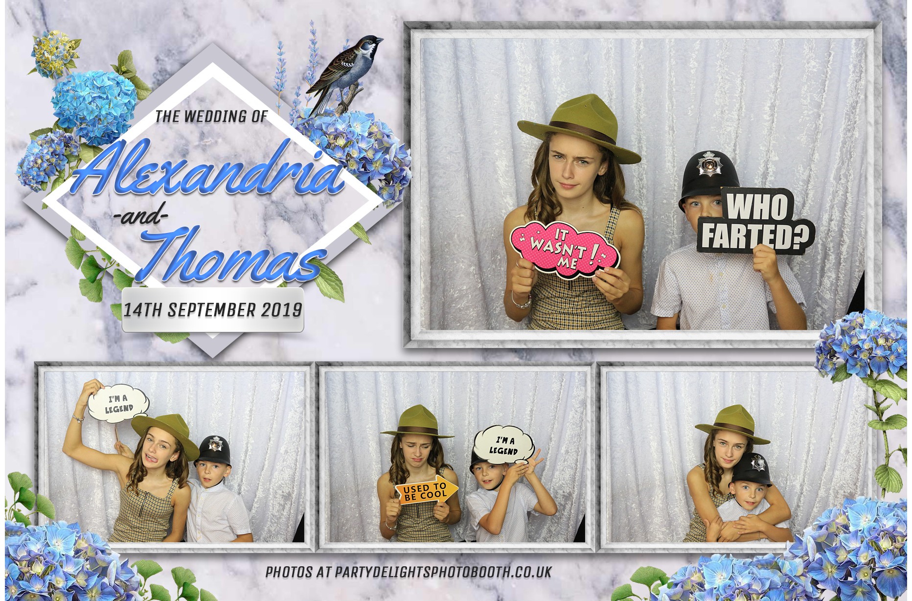 Alexandria & Thomas's Wedding - Prints | View more photos from the event at gallery.partydelightsphotobooth.co.uk/u/PartyDelightsPhotoBooth/Alexandria-Thomass-Wedding-Prints