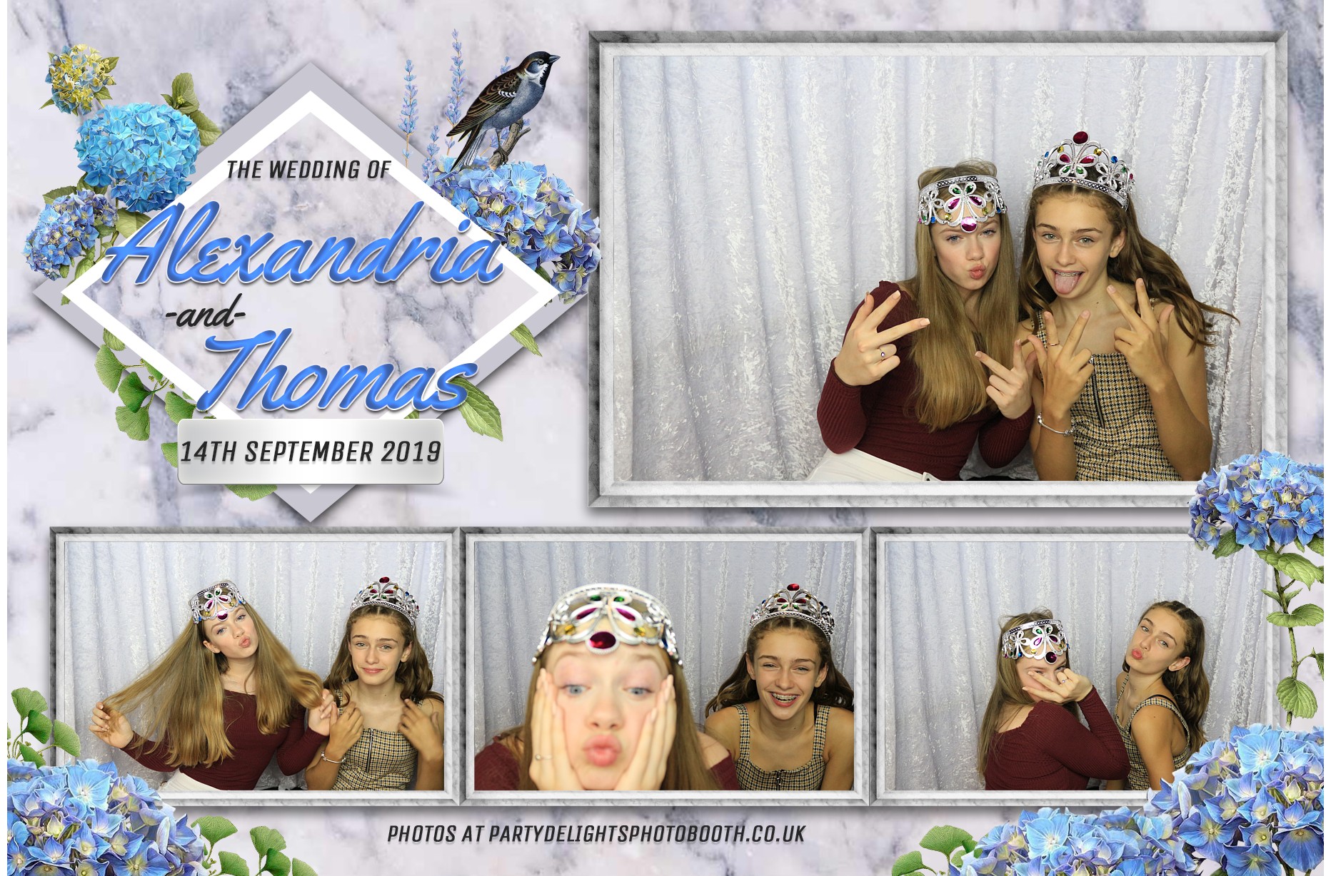 Alexandria & Thomas's Wedding - Prints | View more photos from the event at gallery.partydelightsphotobooth.co.uk/u/PartyDelightsPhotoBooth/Alexandria-Thomass-Wedding-Prints