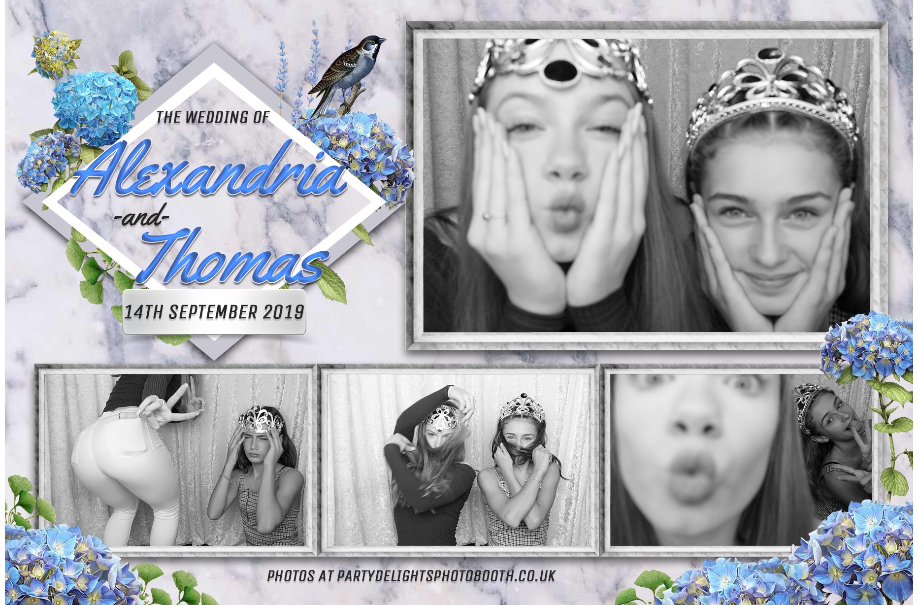 Alexandria & Thomas's Wedding - Prints | View more photos from the event at gallery.partydelightsphotobooth.co.uk/u/PartyDelightsPhotoBooth/Alexandria-Thomass-Wedding-Prints