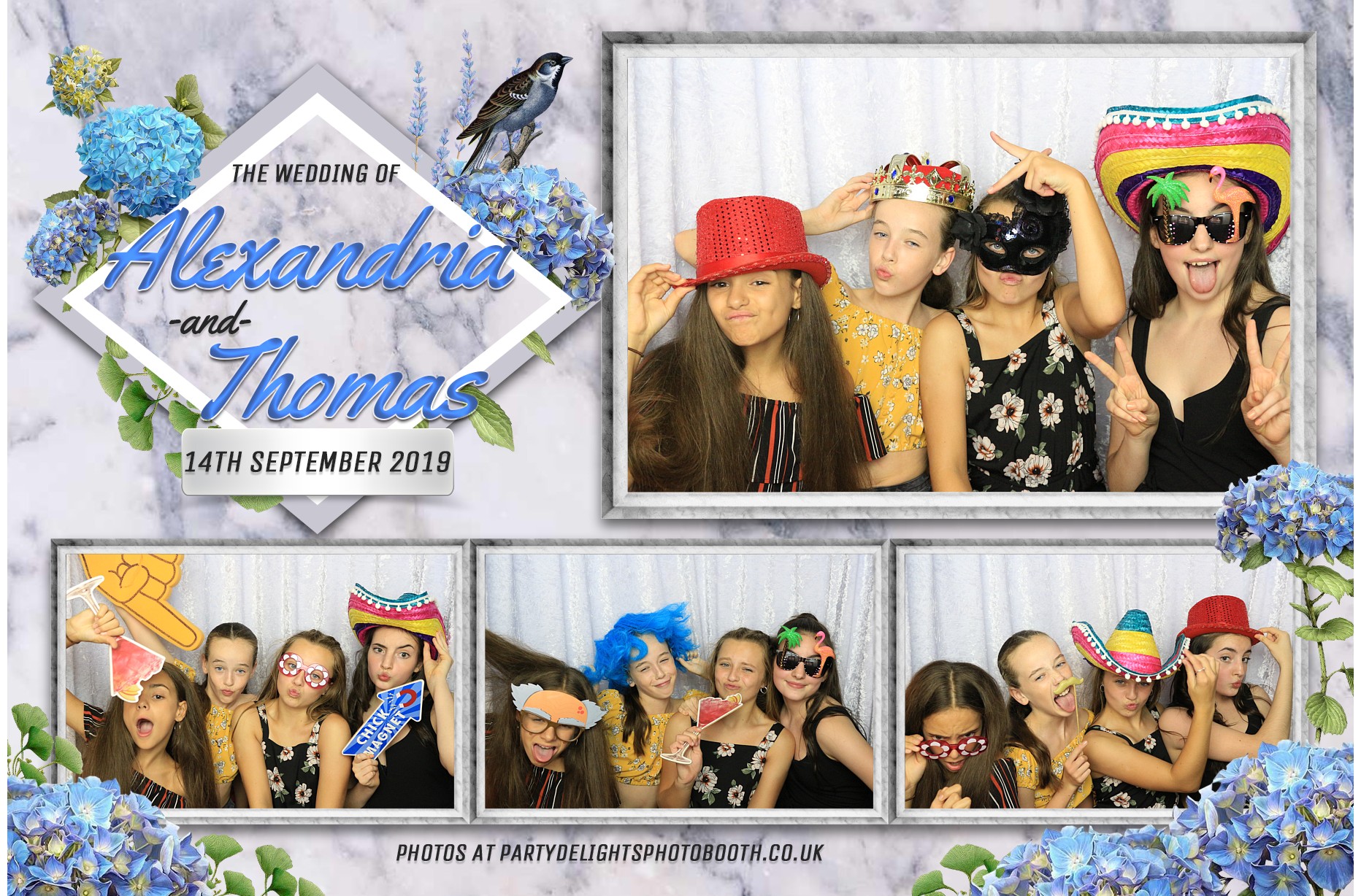 Alexandria & Thomas's Wedding - Prints | View more photos from the event at gallery.partydelightsphotobooth.co.uk/u/PartyDelightsPhotoBooth/Alexandria-Thomass-Wedding-Prints