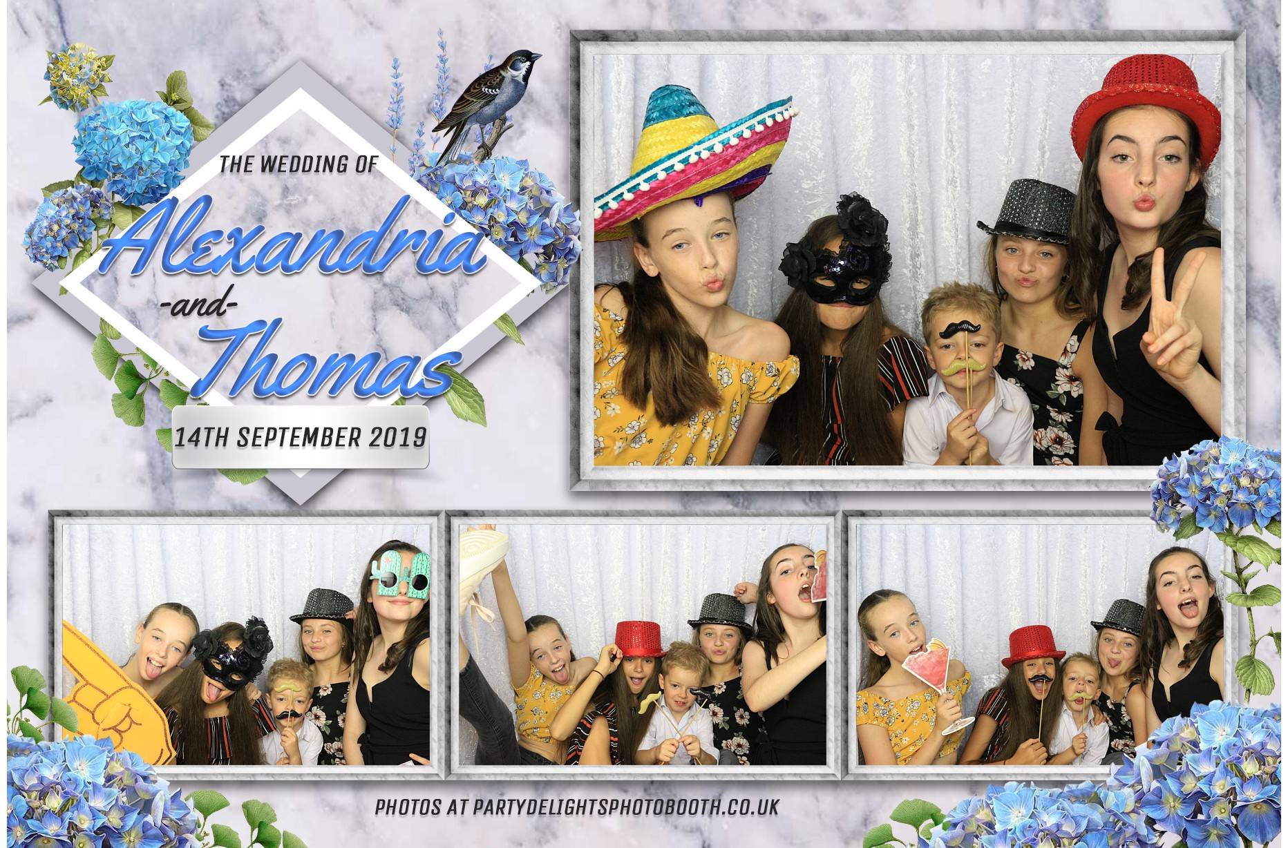 Alexandria & Thomas's Wedding - Prints | View more photos from the event at gallery.partydelightsphotobooth.co.uk/u/PartyDelightsPhotoBooth/Alexandria-Thomass-Wedding-Prints