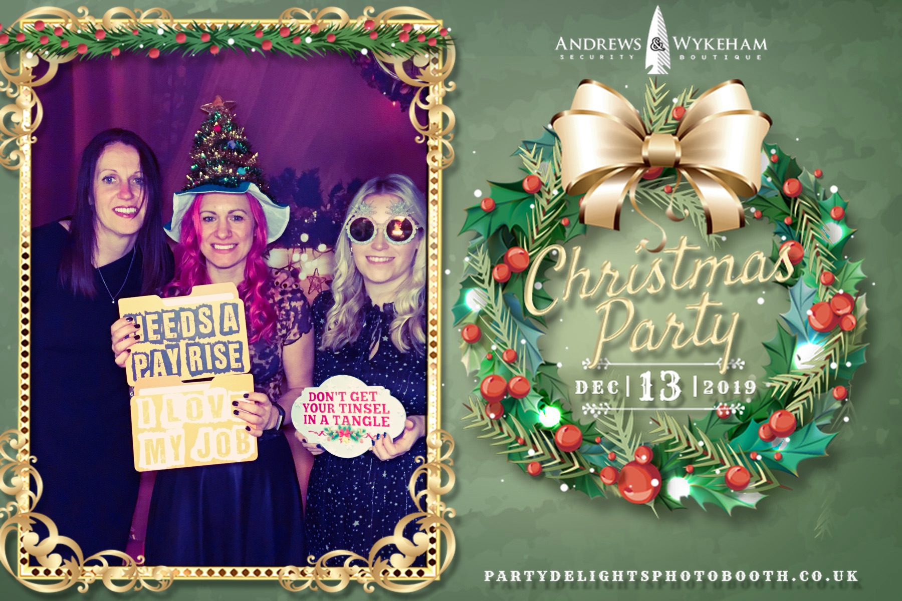 Andrews & Wykeham Christmas lunch - Prints | View more photos from the event at gallery.partydelightsphotobooth.co.uk/u/PartyDelightsPhotoBooth/Andrews-Wykeham-Christmas-lunch-Prints