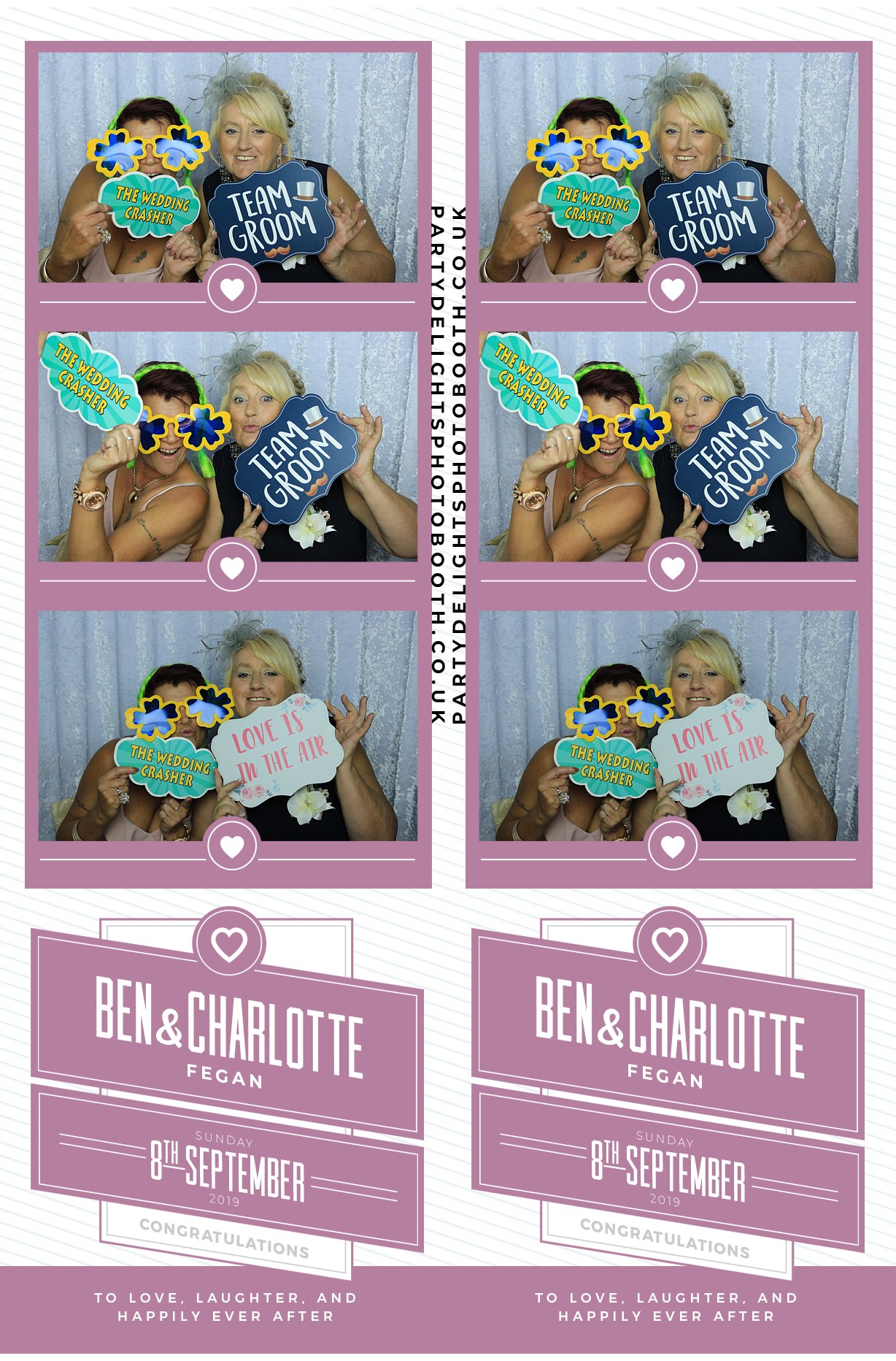 Charlotte & Ben’s Wedding - Prints | View more photos from the event at gallery.partydelightsphotobooth.co.uk/u/PartyDelightsPhotoBooth/Charlotte-Ben’s-Wedding-Prints