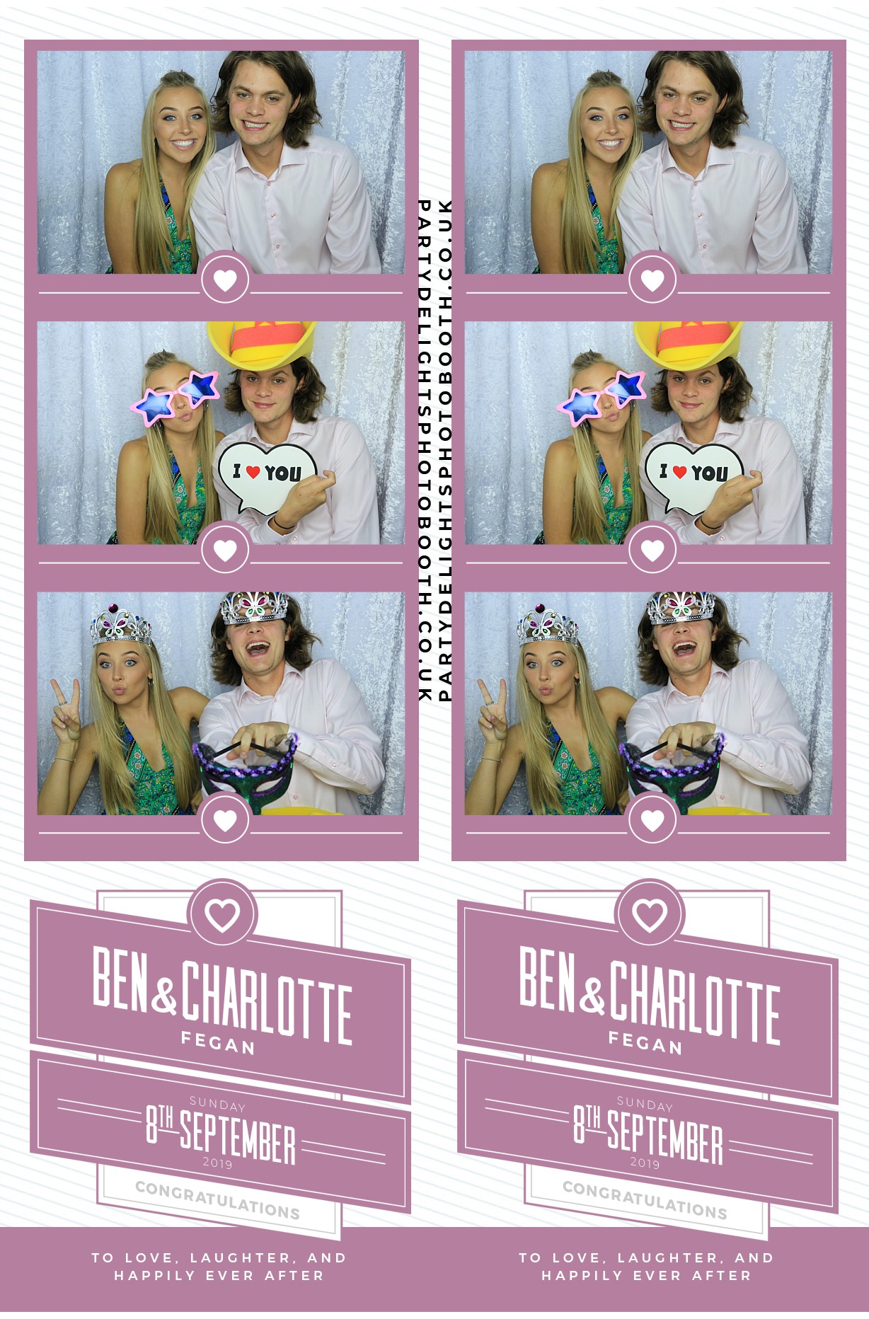 Charlotte & Ben’s Wedding - Prints | View more photos from the event at gallery.partydelightsphotobooth.co.uk/u/PartyDelightsPhotoBooth/Charlotte-Ben’s-Wedding-Prints