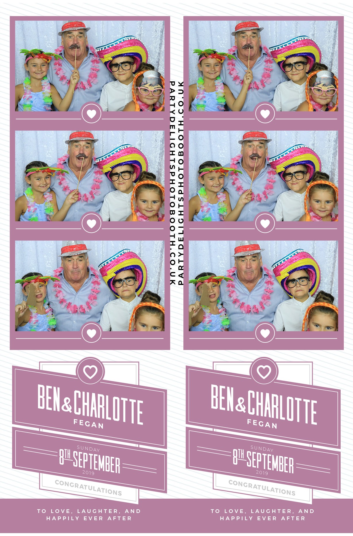 Charlotte & Ben’s Wedding - Prints | View more photos from the event at gallery.partydelightsphotobooth.co.uk/u/PartyDelightsPhotoBooth/Charlotte-Ben’s-Wedding-Prints