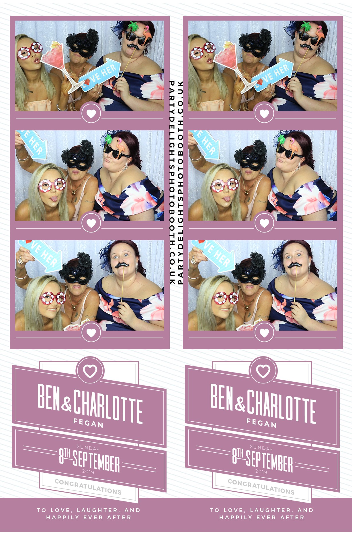 Charlotte & Ben’s Wedding - Prints | View more photos from the event at gallery.partydelightsphotobooth.co.uk/u/PartyDelightsPhotoBooth/Charlotte-Ben’s-Wedding-Prints