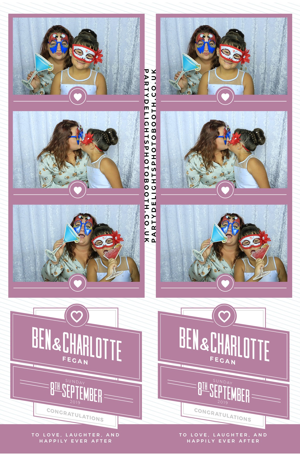 Charlotte & Ben’s Wedding - Prints | View more photos from the event at gallery.partydelightsphotobooth.co.uk/u/PartyDelightsPhotoBooth/Charlotte-Ben’s-Wedding-Prints