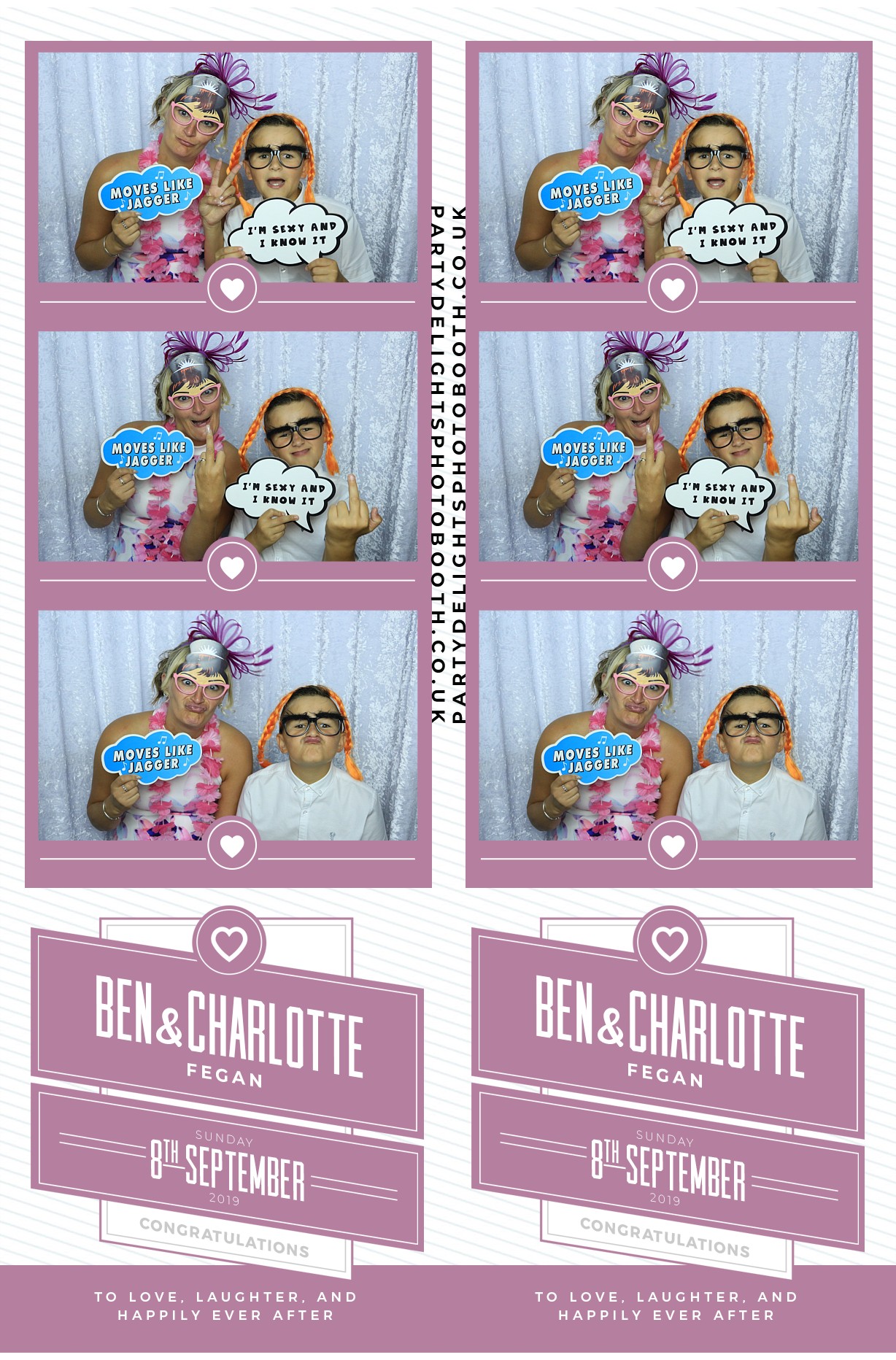 Charlotte & Ben’s Wedding - Prints | View more photos from the event at gallery.partydelightsphotobooth.co.uk/u/PartyDelightsPhotoBooth/Charlotte-Ben’s-Wedding-Prints