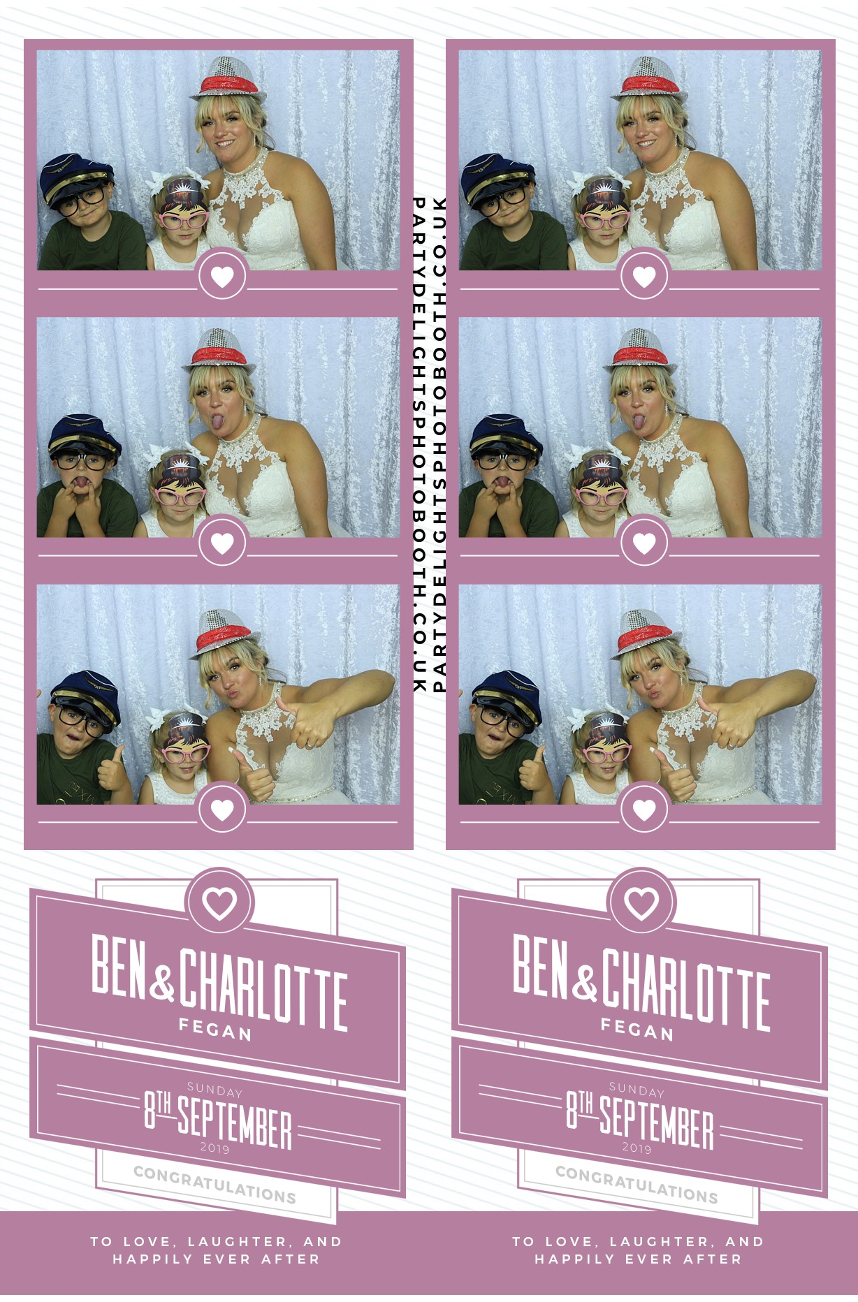 Charlotte & Ben’s Wedding - Prints | View more photos from the event at gallery.partydelightsphotobooth.co.uk/u/PartyDelightsPhotoBooth/Charlotte-Ben’s-Wedding-Prints