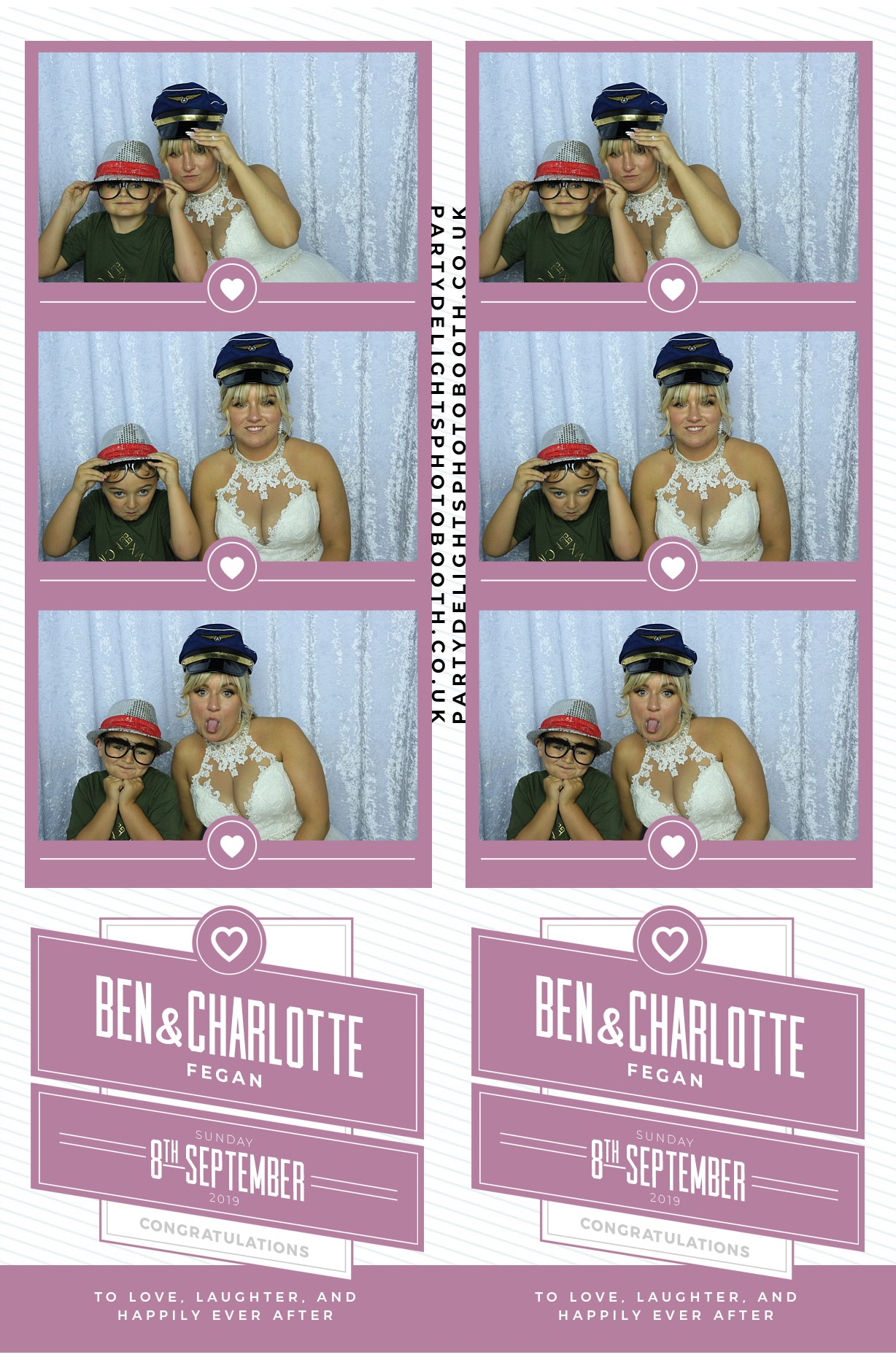 Charlotte & Ben’s Wedding - Prints | View more photos from the event at gallery.partydelightsphotobooth.co.uk/u/PartyDelightsPhotoBooth/Charlotte-Ben’s-Wedding-Prints