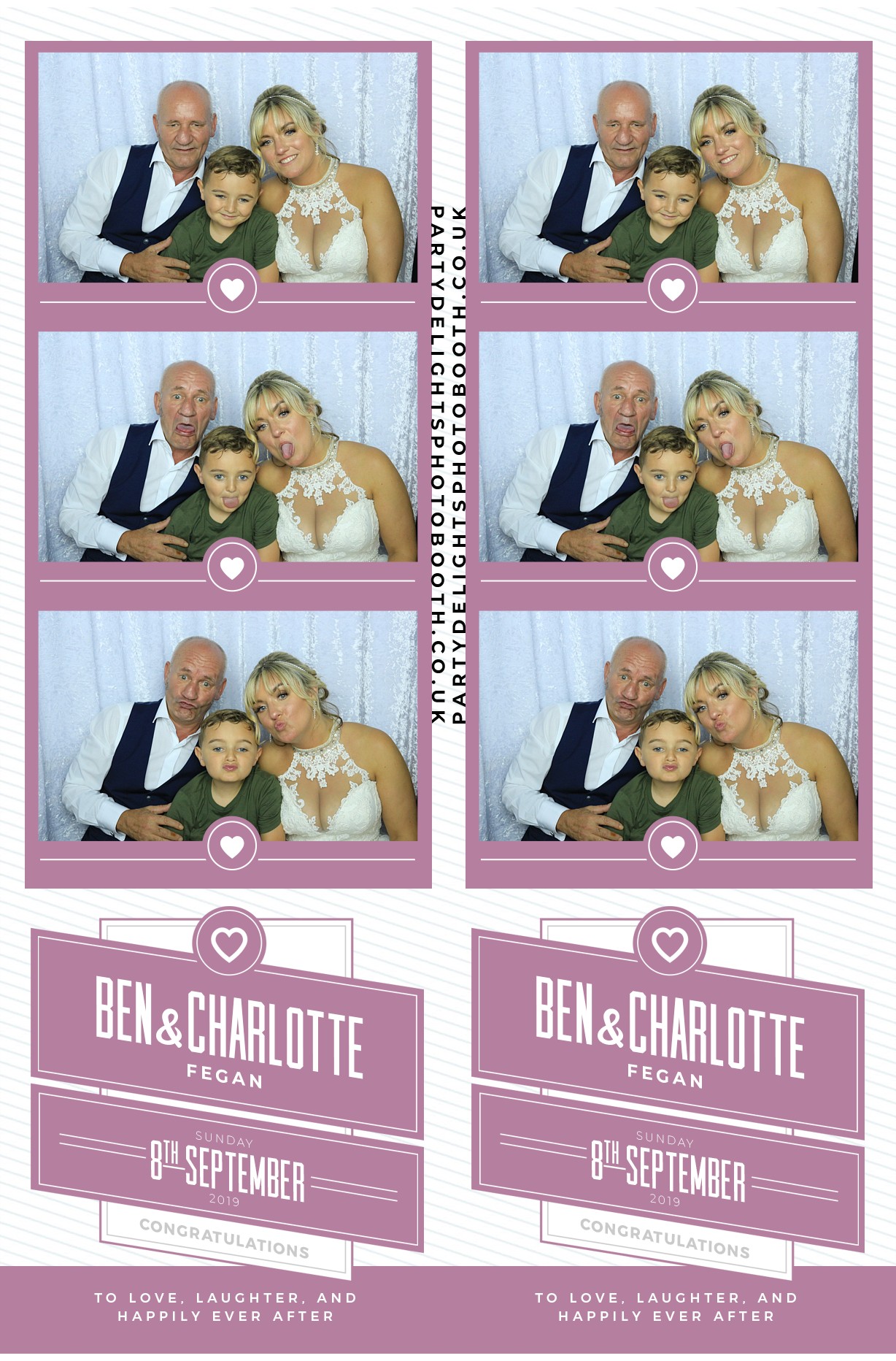 Charlotte & Ben’s Wedding - Prints | View more photos from the event at gallery.partydelightsphotobooth.co.uk/u/PartyDelightsPhotoBooth/Charlotte-Ben’s-Wedding-Prints