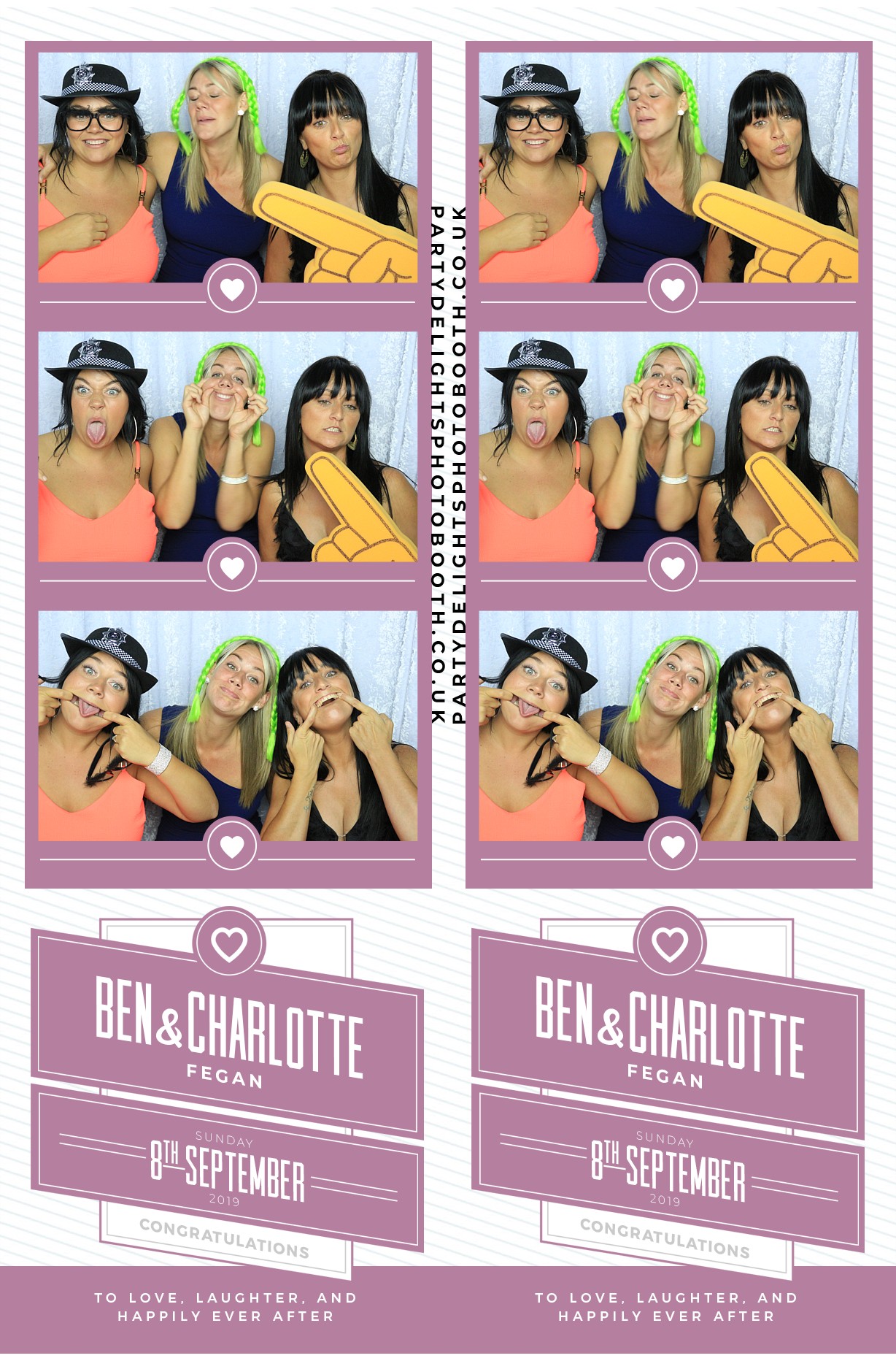 Charlotte & Ben’s Wedding - Prints | View more photos from the event at gallery.partydelightsphotobooth.co.uk/u/PartyDelightsPhotoBooth/Charlotte-Ben’s-Wedding-Prints