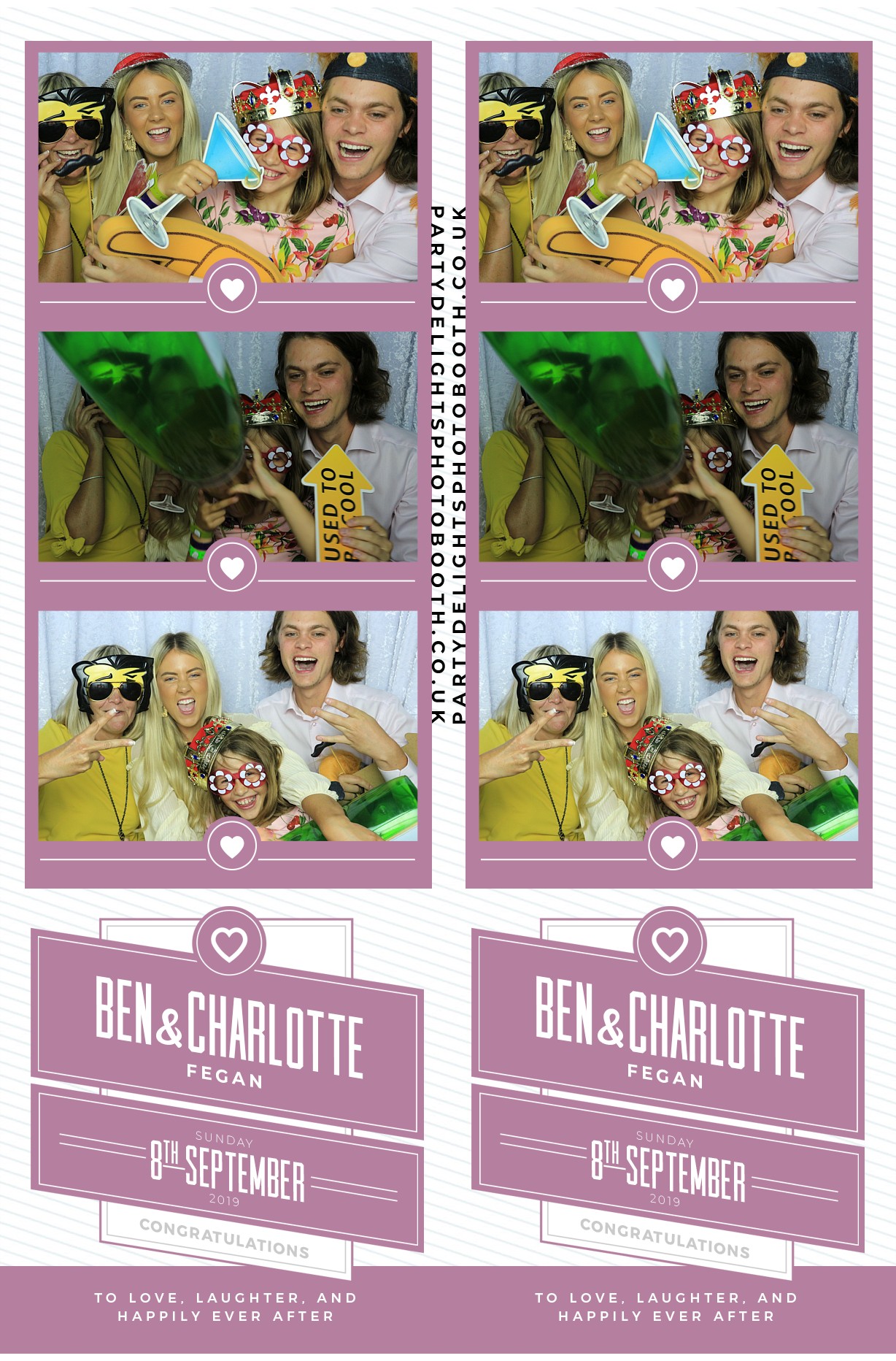 Charlotte & Ben’s Wedding - Prints | View more photos from the event at gallery.partydelightsphotobooth.co.uk/u/PartyDelightsPhotoBooth/Charlotte-Ben’s-Wedding-Prints