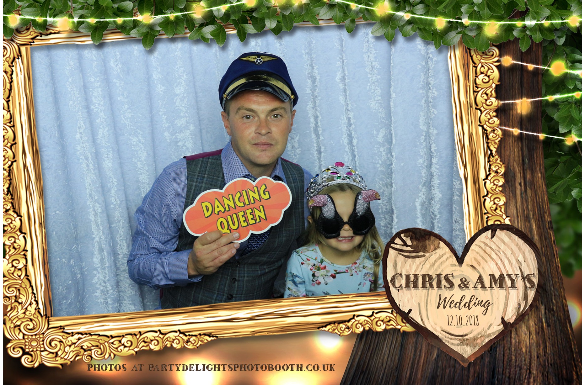 Chris & Amy's Wedding - Prints | View more photos from the event at gallery.partydelightsphotobooth.co.uk/u/PartyDelightsPhotoBooth/Chris-Amys-Wedding-Prints