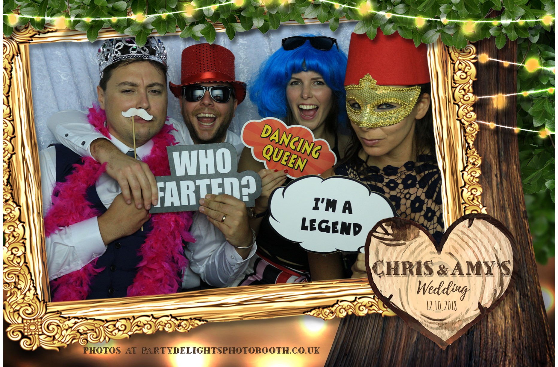 Chris & Amy's Wedding - Prints | View more photos from the event at gallery.partydelightsphotobooth.co.uk/u/PartyDelightsPhotoBooth/Chris-Amys-Wedding-Prints