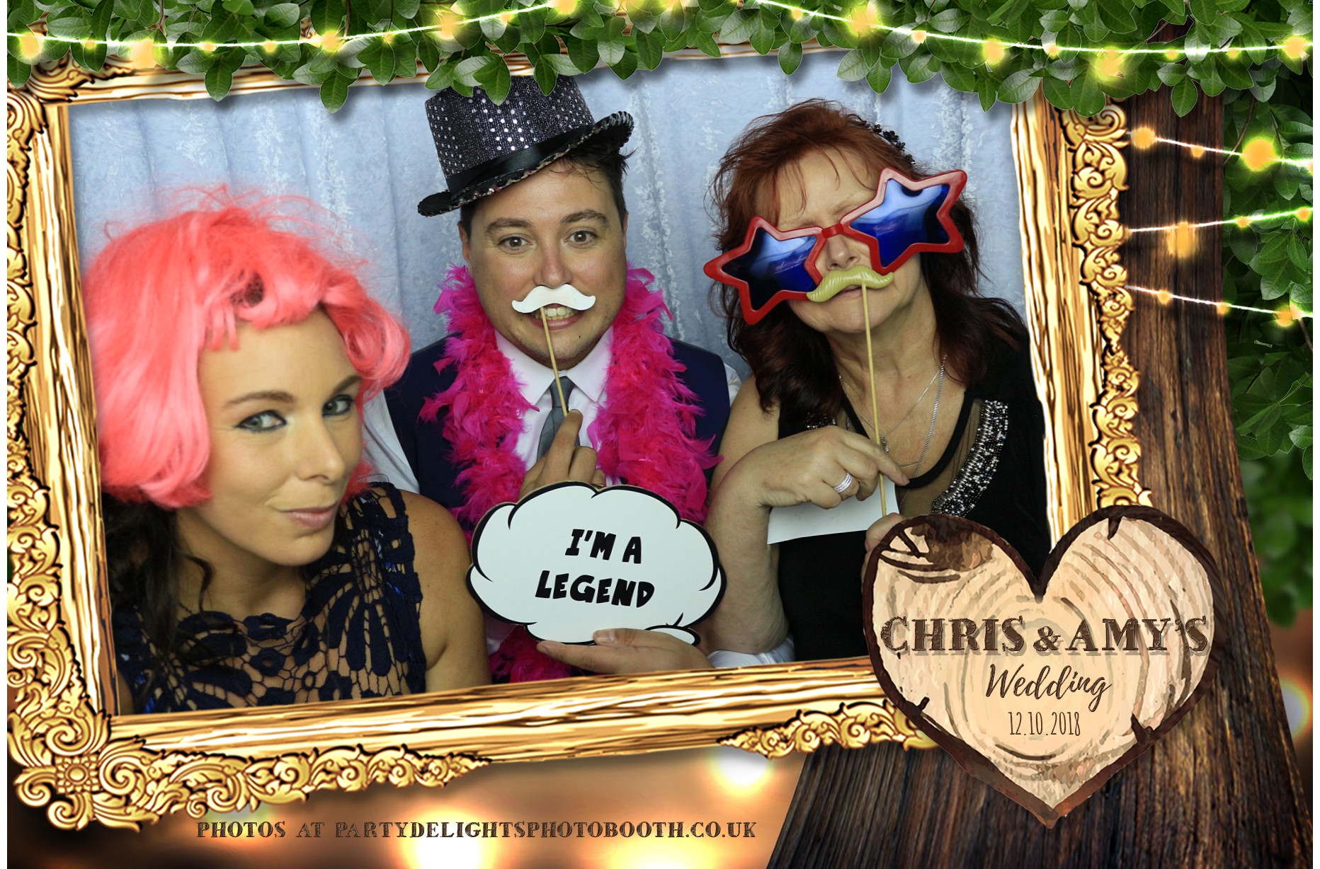 Chris & Amy's Wedding - Prints | View more photos from the event at gallery.partydelightsphotobooth.co.uk/u/PartyDelightsPhotoBooth/Chris-Amys-Wedding-Prints