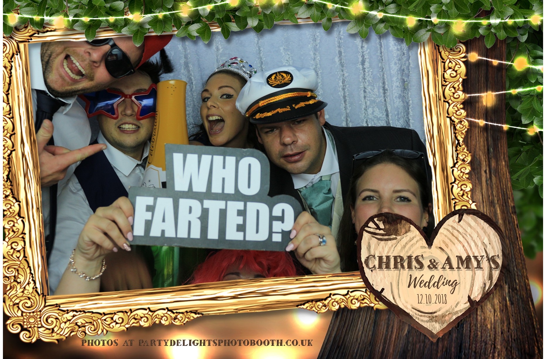 Chris & Amy's Wedding - Prints | View more photos from the event at gallery.partydelightsphotobooth.co.uk/u/PartyDelightsPhotoBooth/Chris-Amys-Wedding-Prints